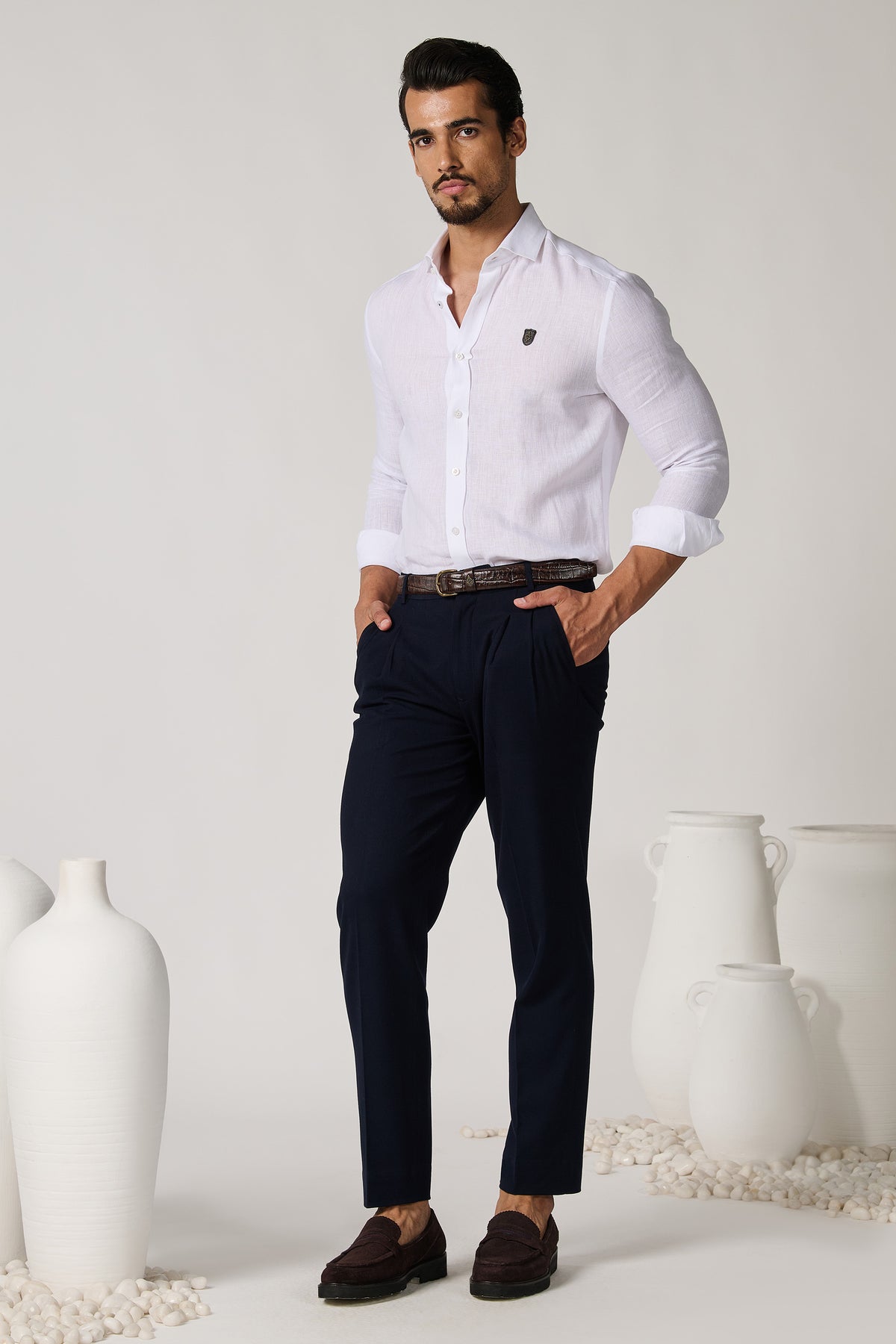 Off white Linen Shirt
