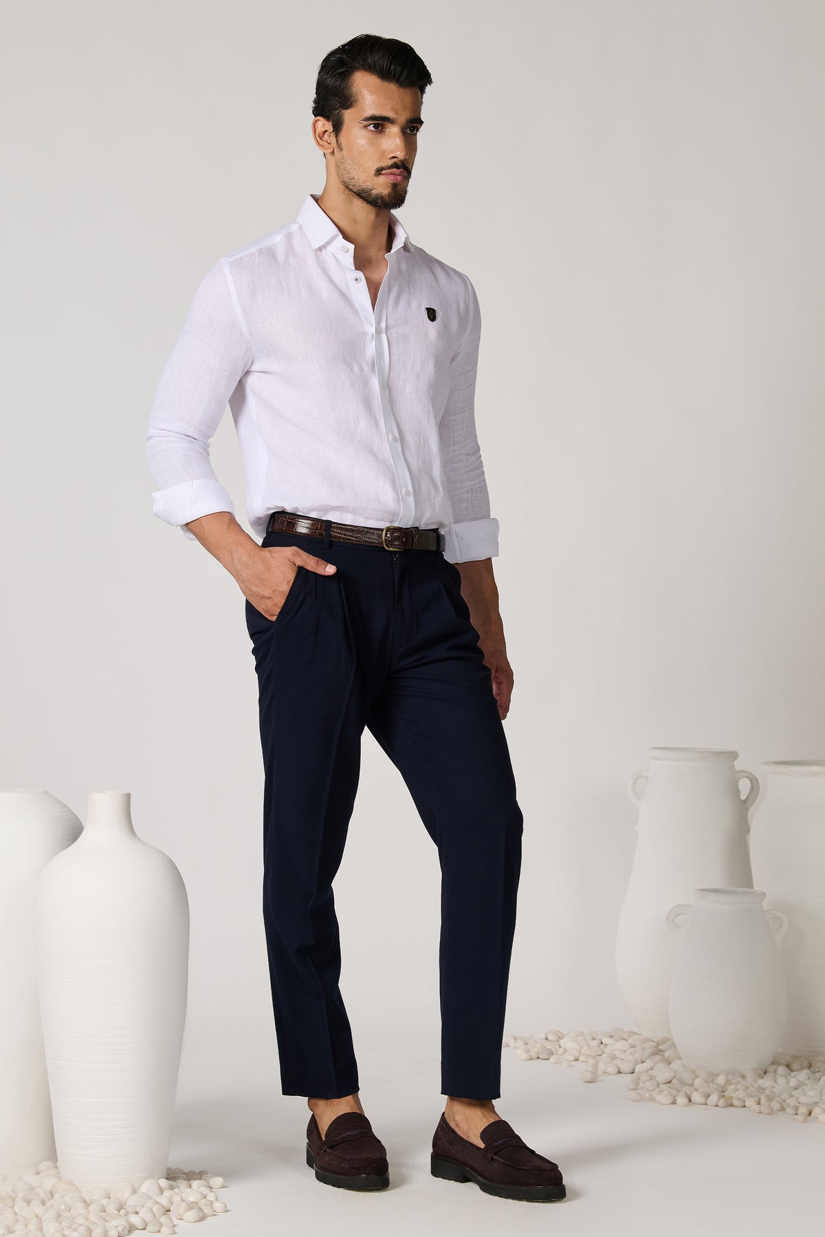 Off white Linen Shirt