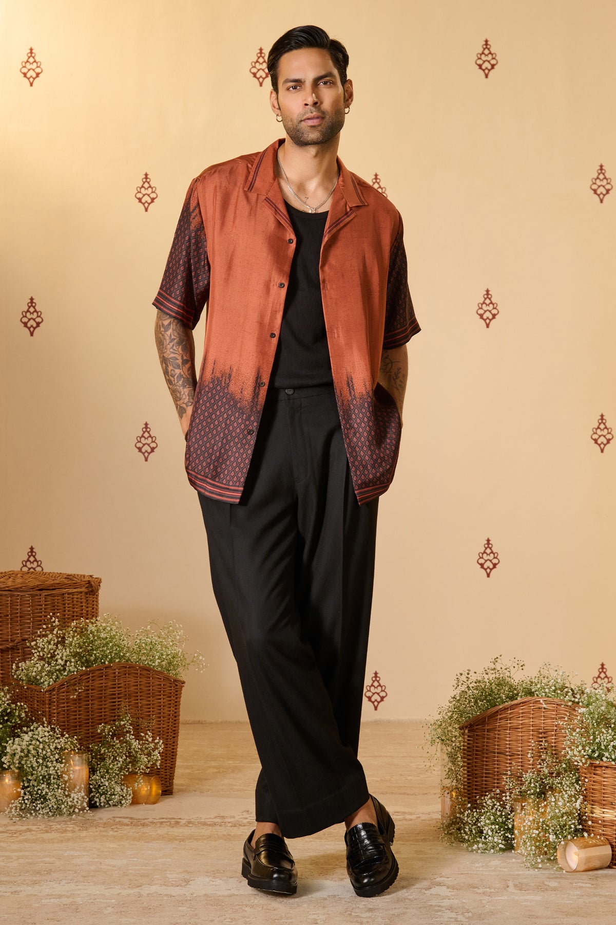 Ombre Adamas Rust Shirt
