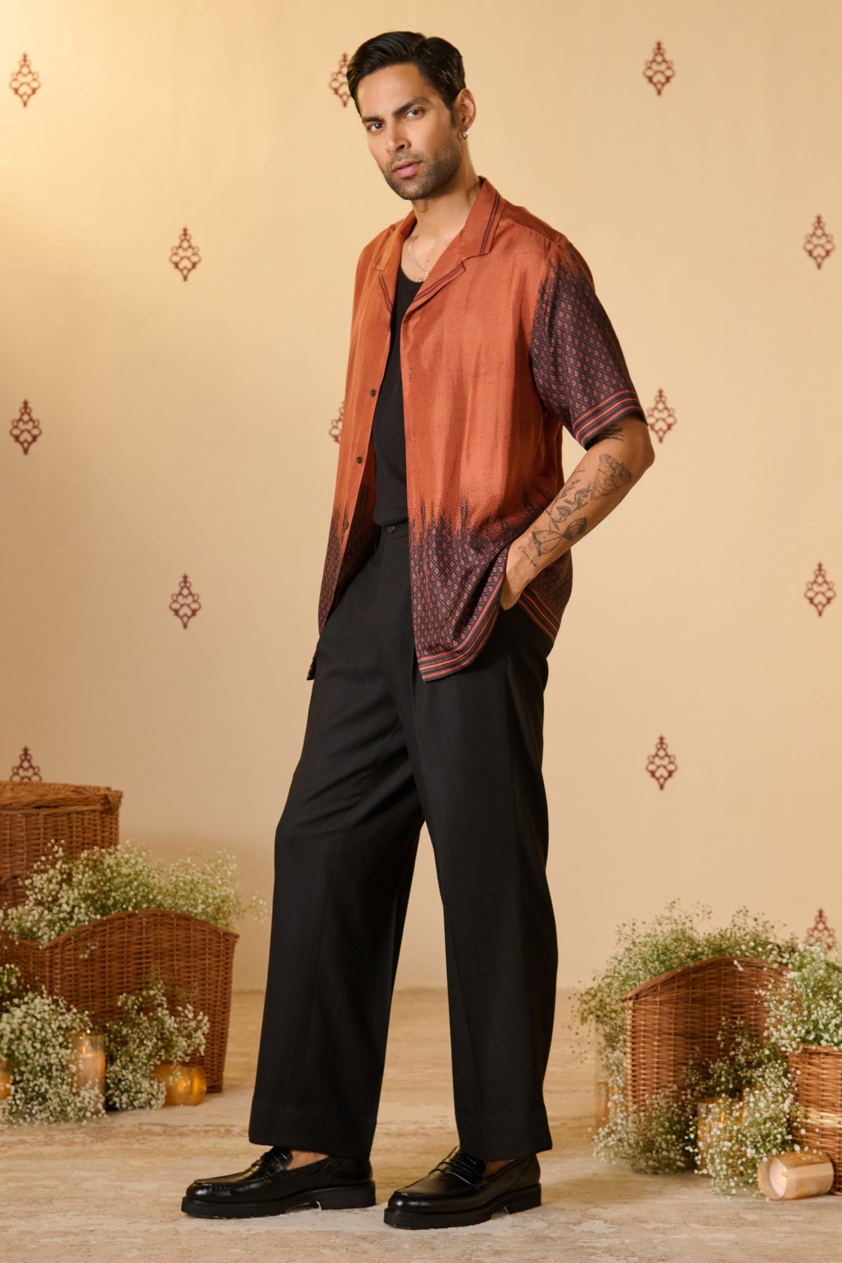 Ombre Adamas Rust Shirt