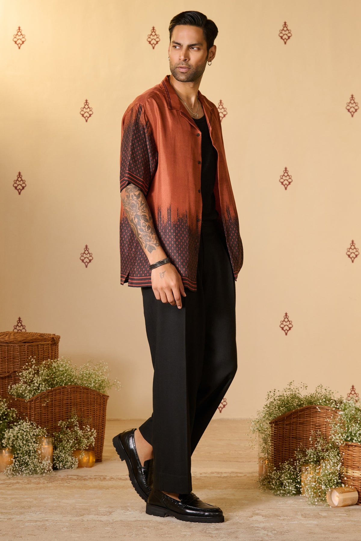 Ombre Adamas Rust Shirt