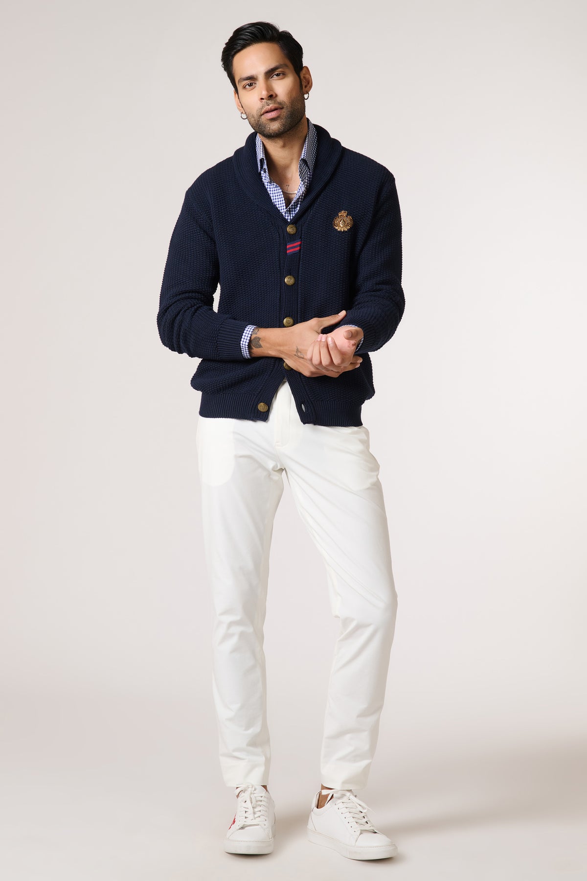 SNCC Navy Cardigan