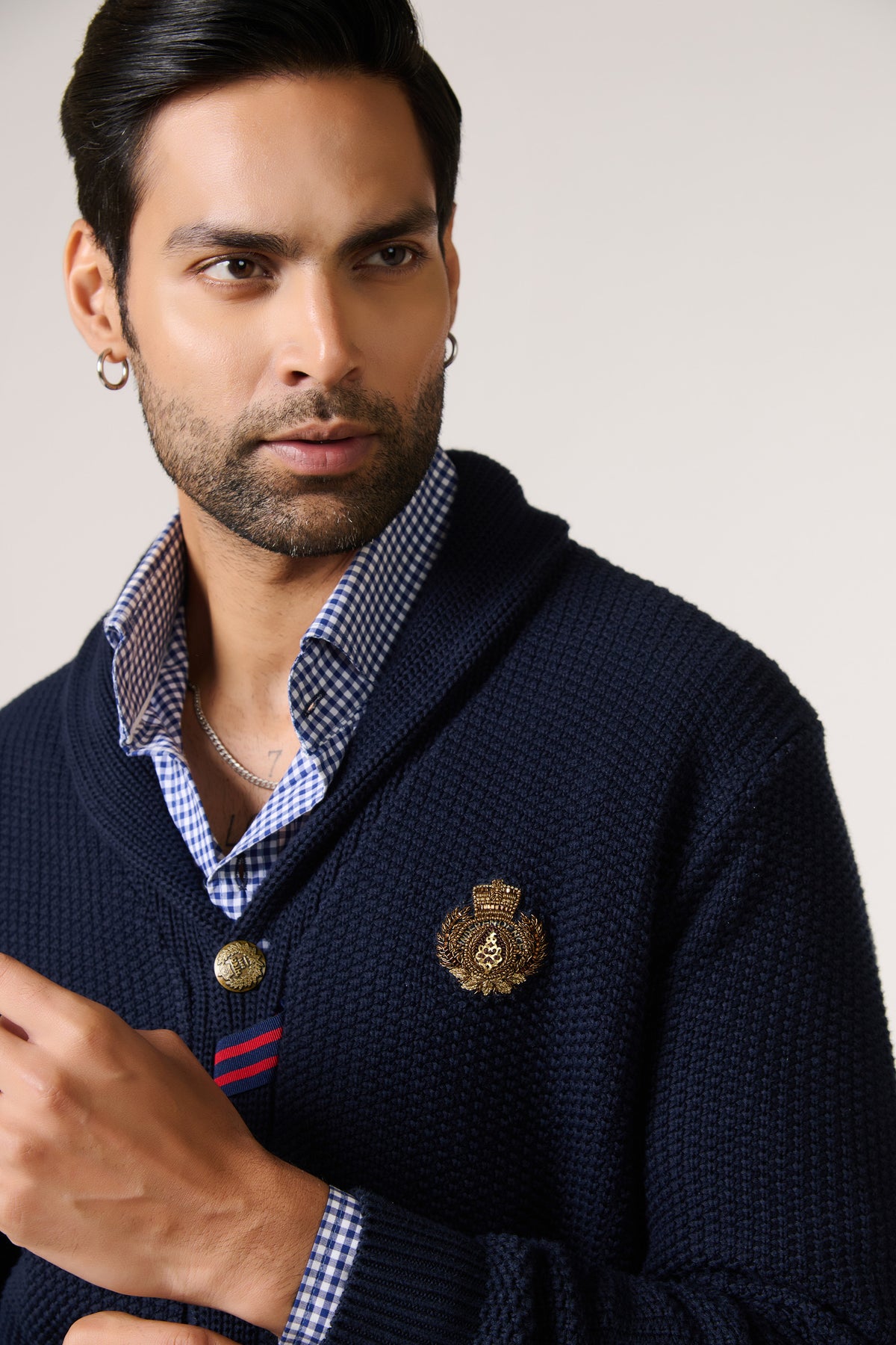 SNCC Navy Cardigan