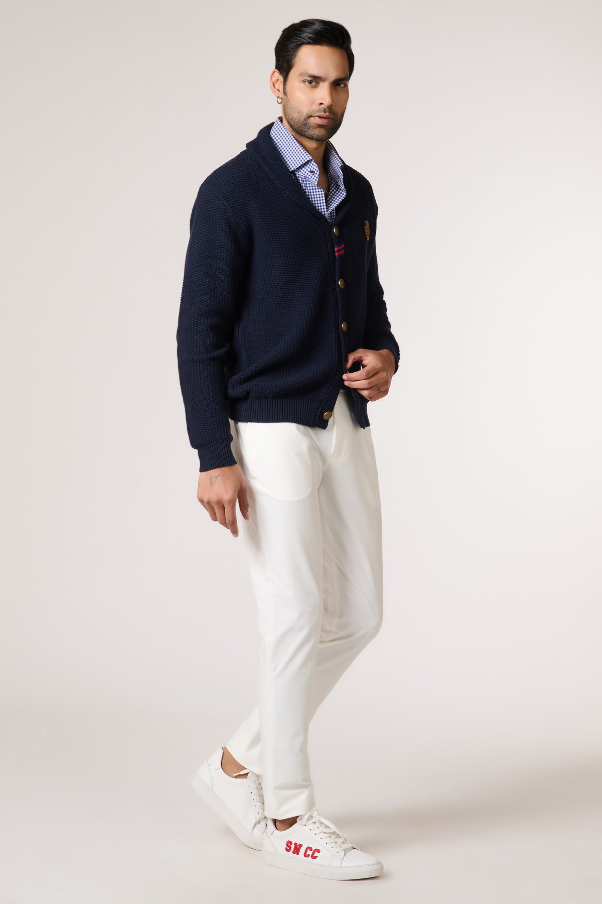 SNCC Navy Cardigan