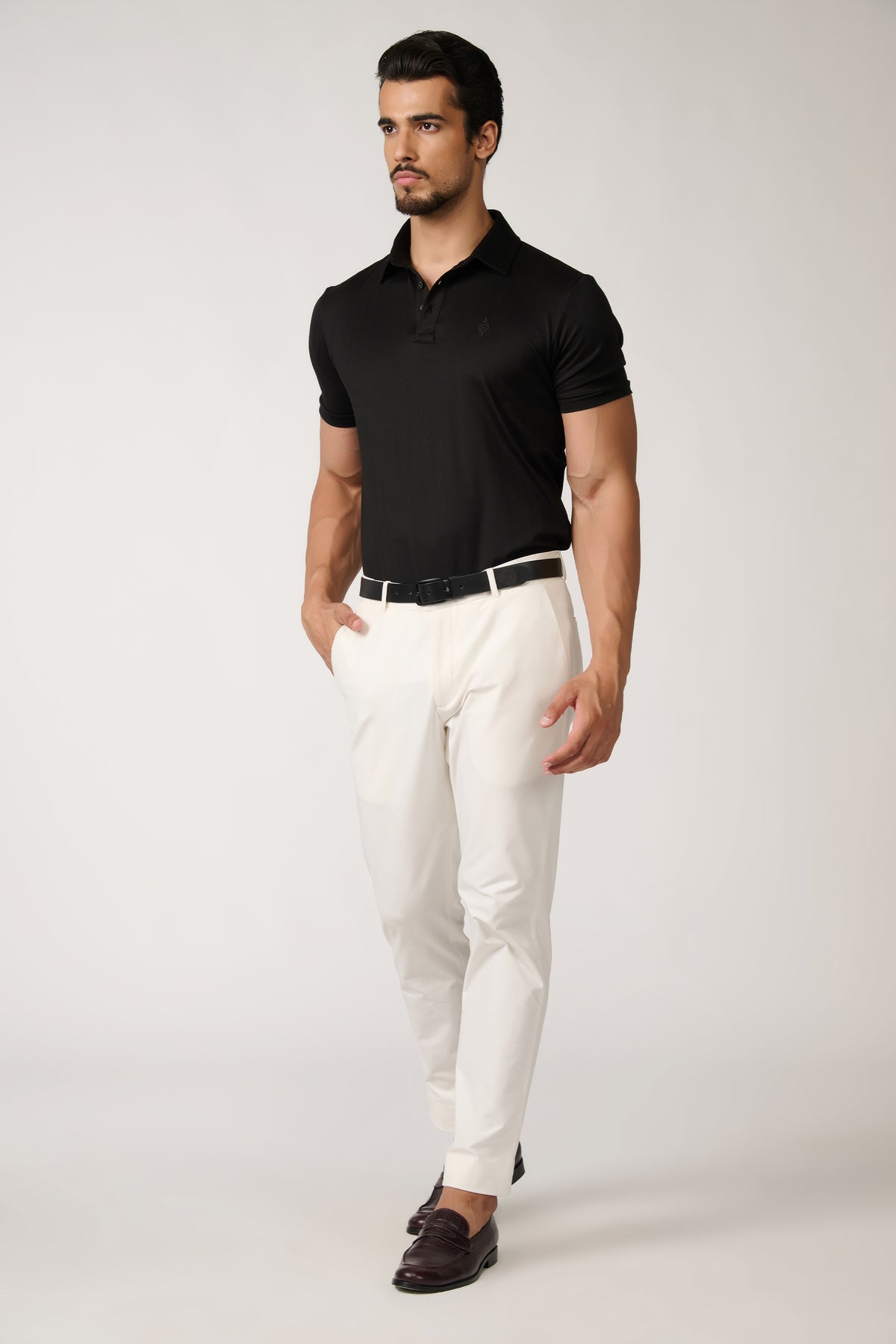 Black Adamas Polo T-Shirt