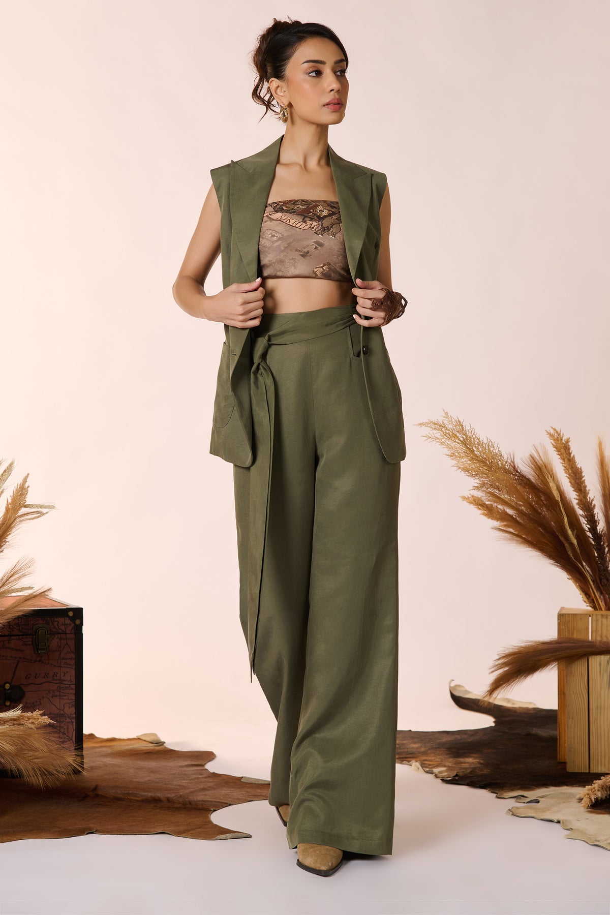 Olive Trousers