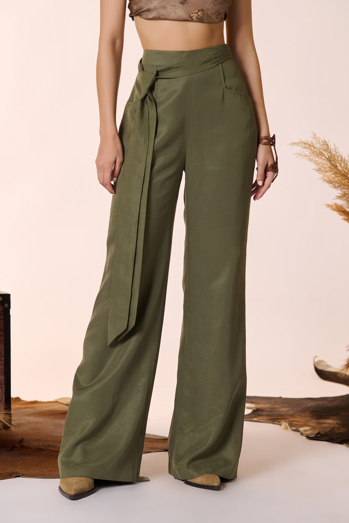 Olive Trousers