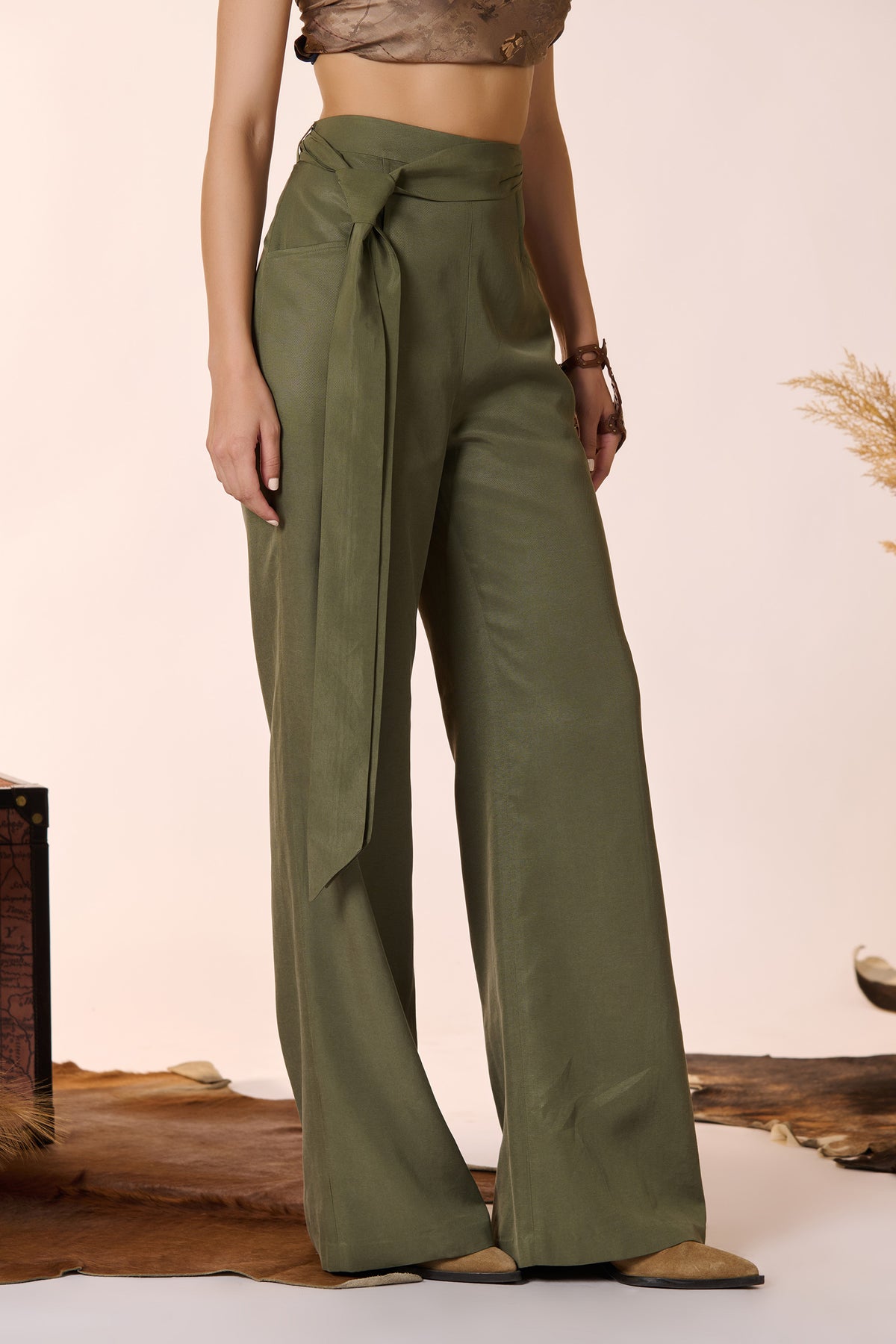 Olive Trousers
