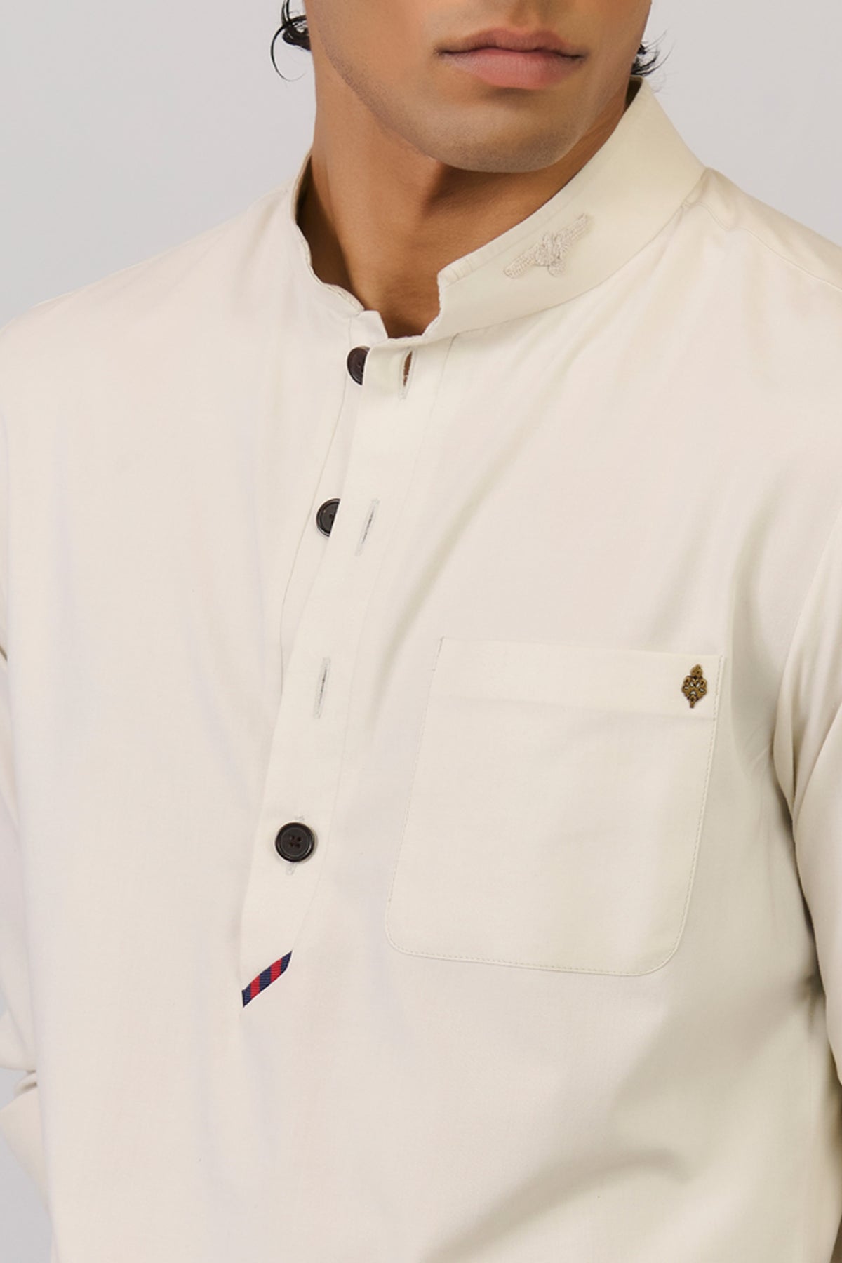 Light Green Bamboo Cotton Kurta