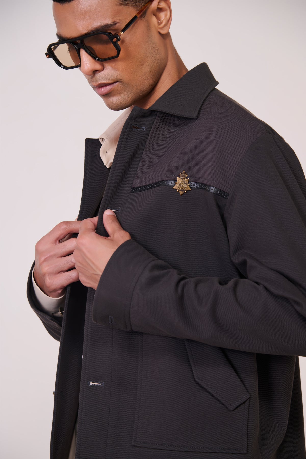Choco Layerings with Signature Brooch