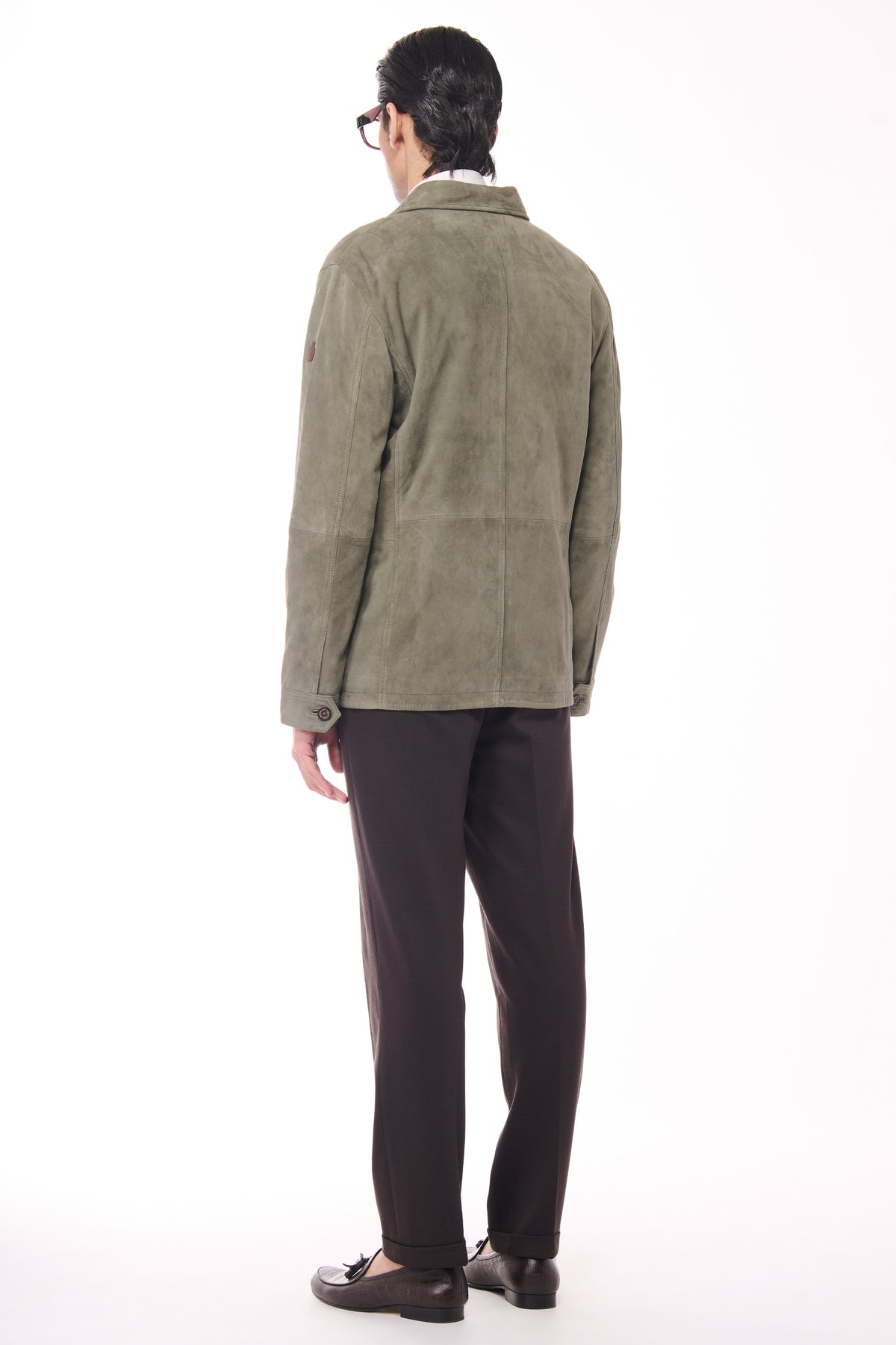 Olive Suede Layering