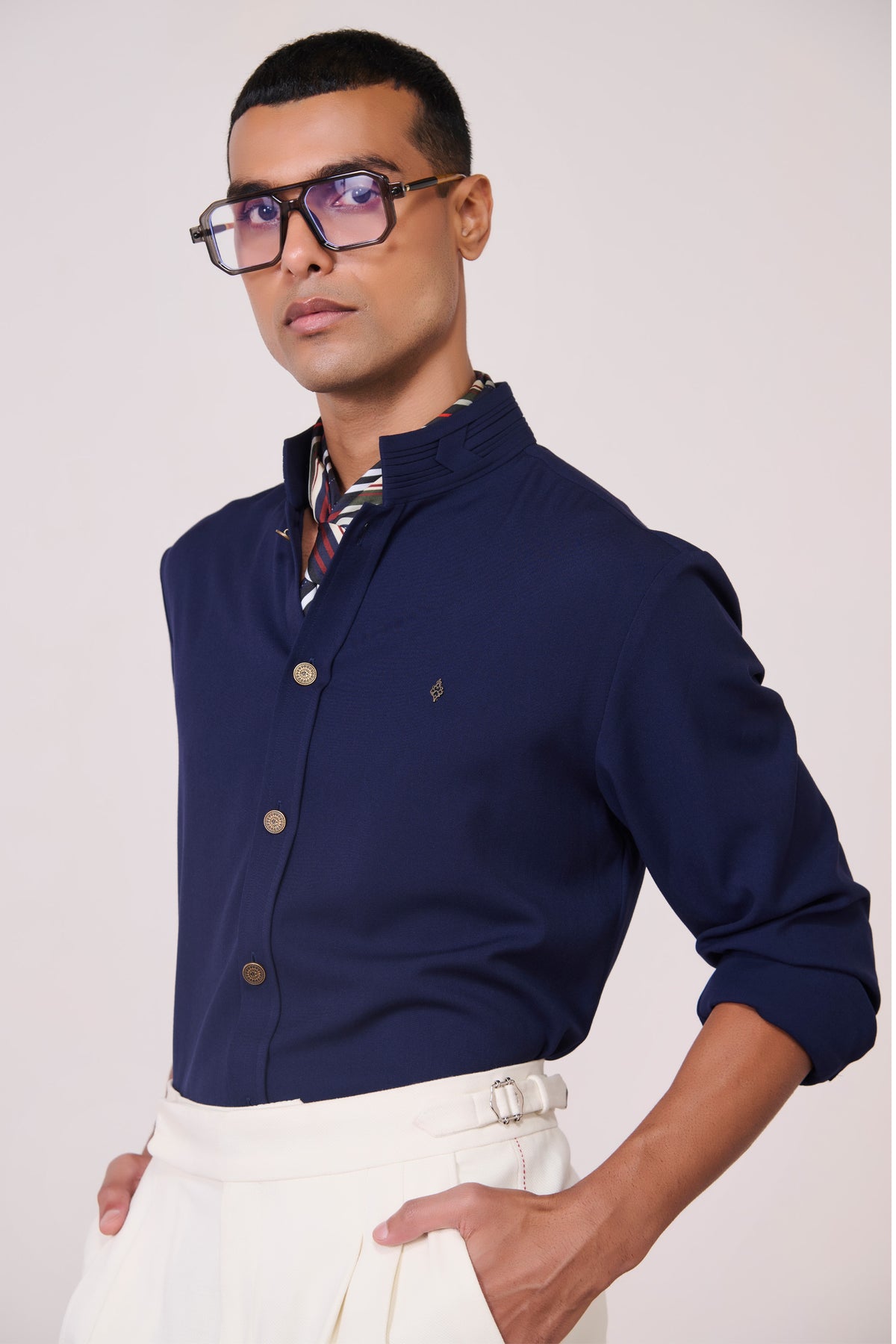 Navy Adamas Shirt