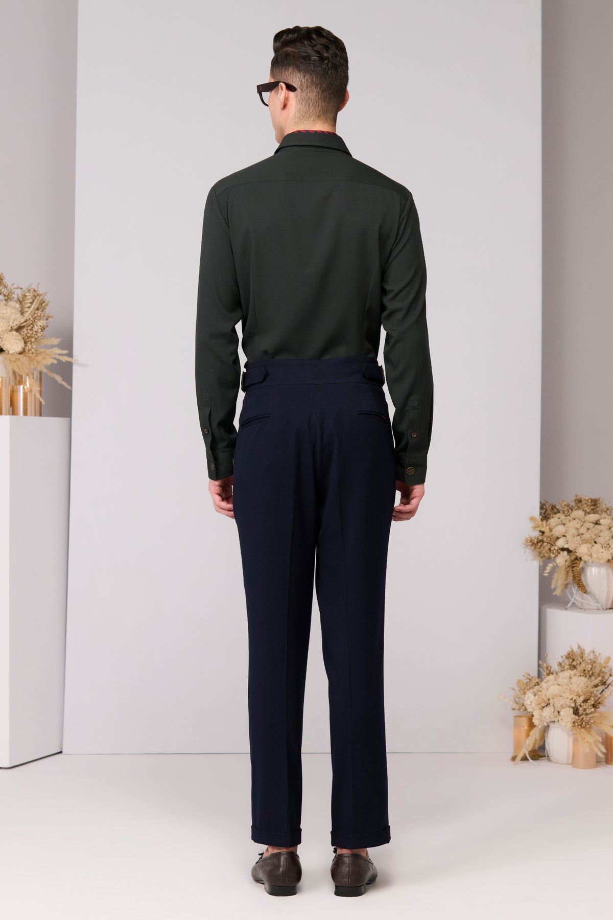 Military Green Eagle Crest Shirt