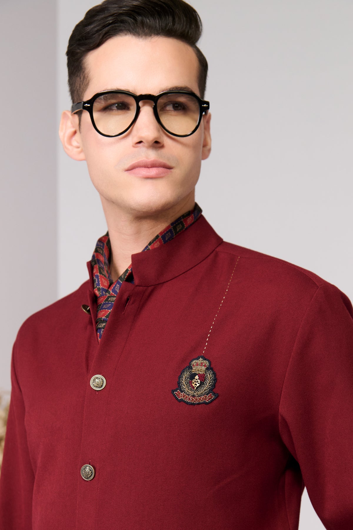 Cherry Crested Shirt