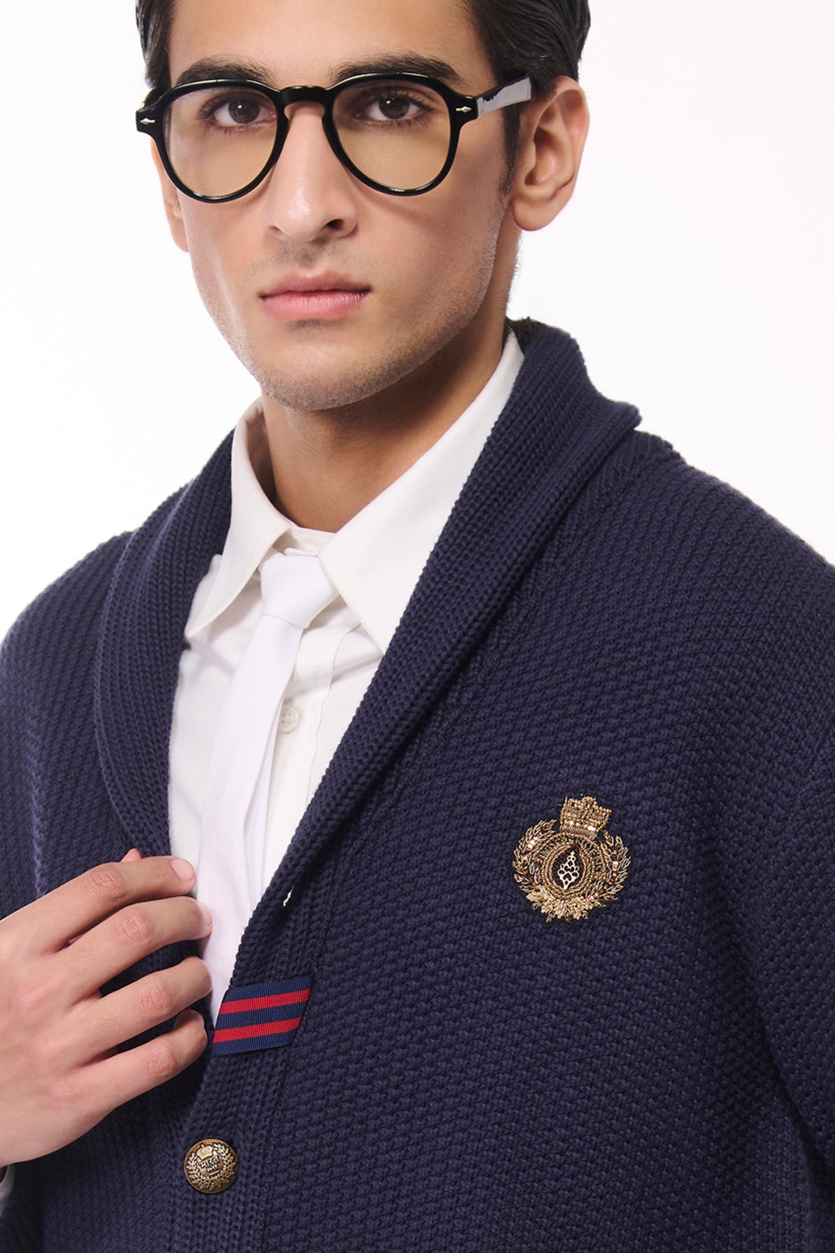 Navy Cardigan