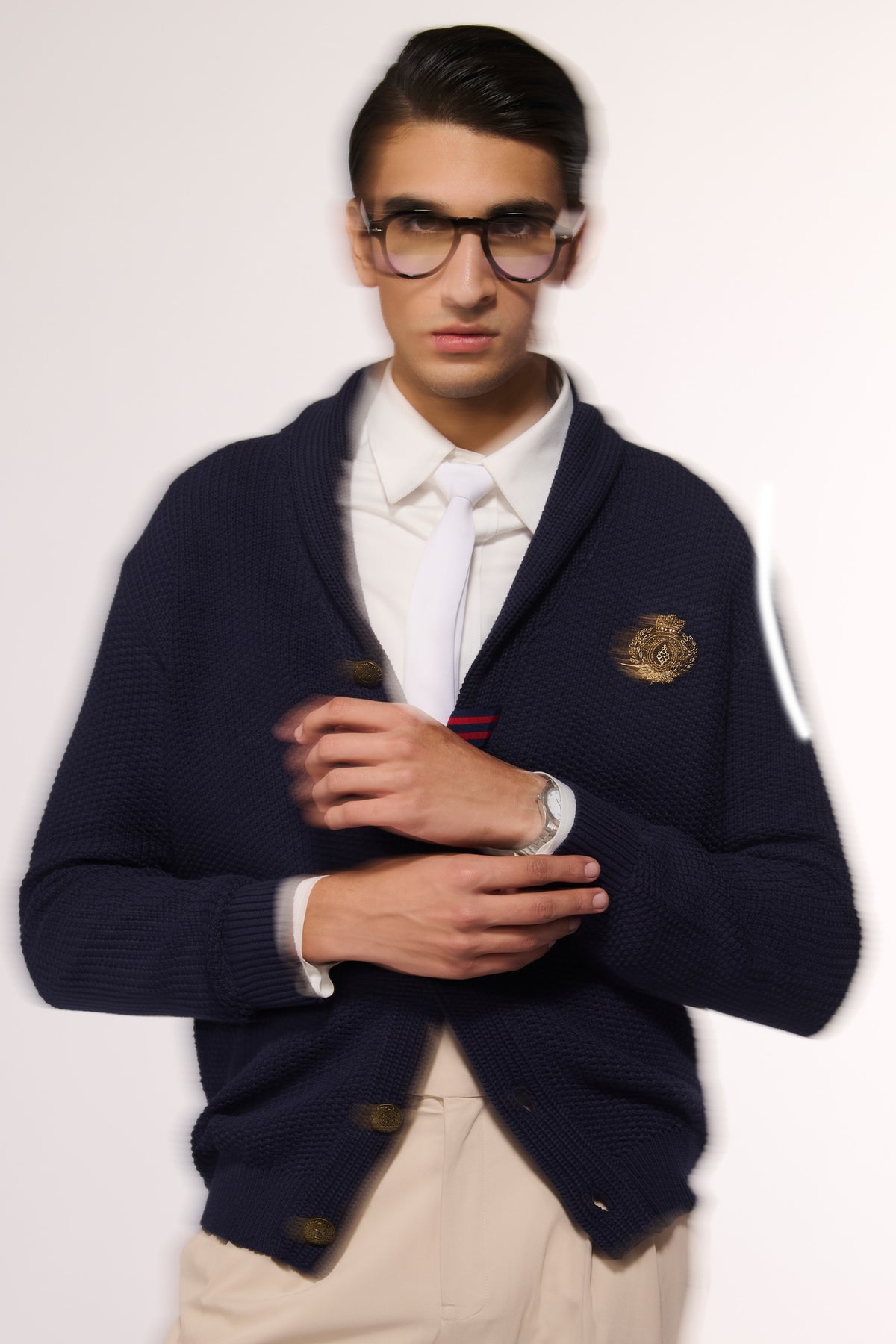 Navy Cardigan
