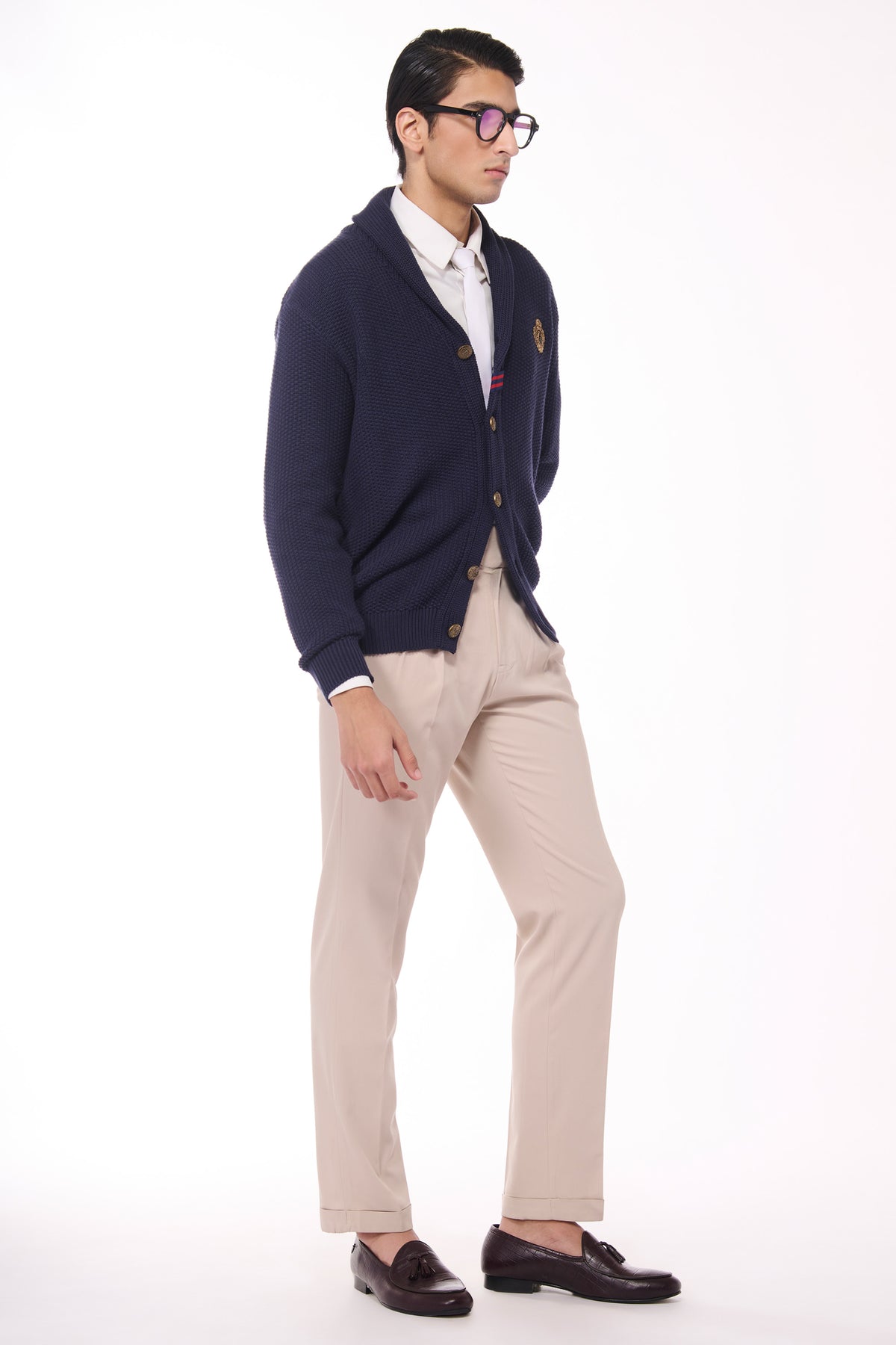 Navy Cardigan