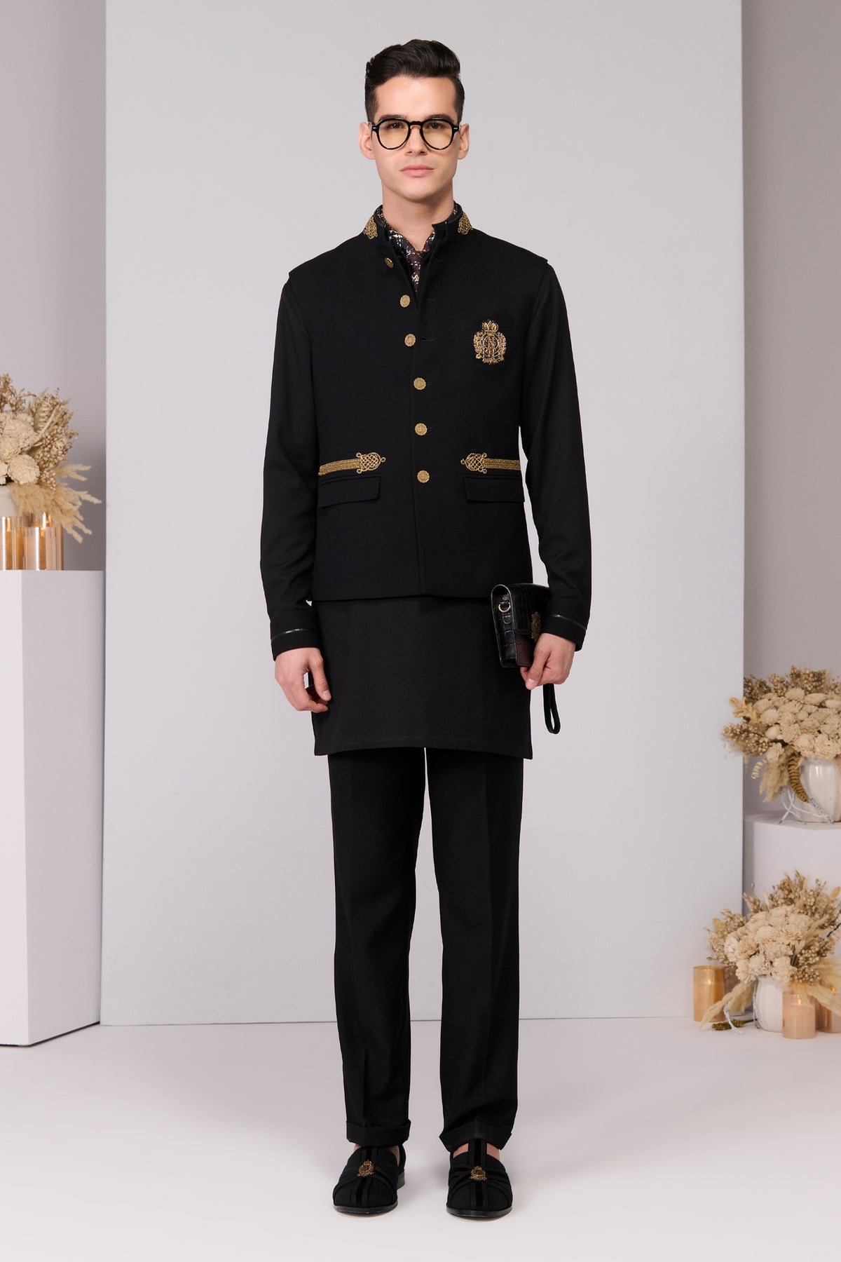 Regal Black Waistcoat