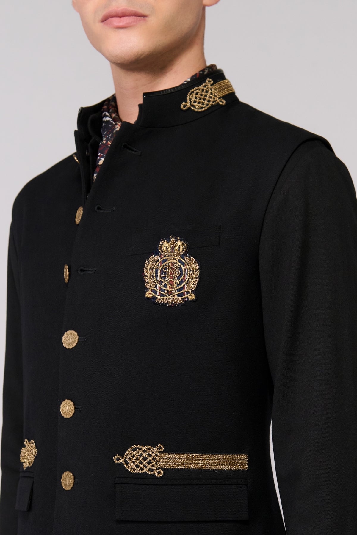Regal Black Waistcoat