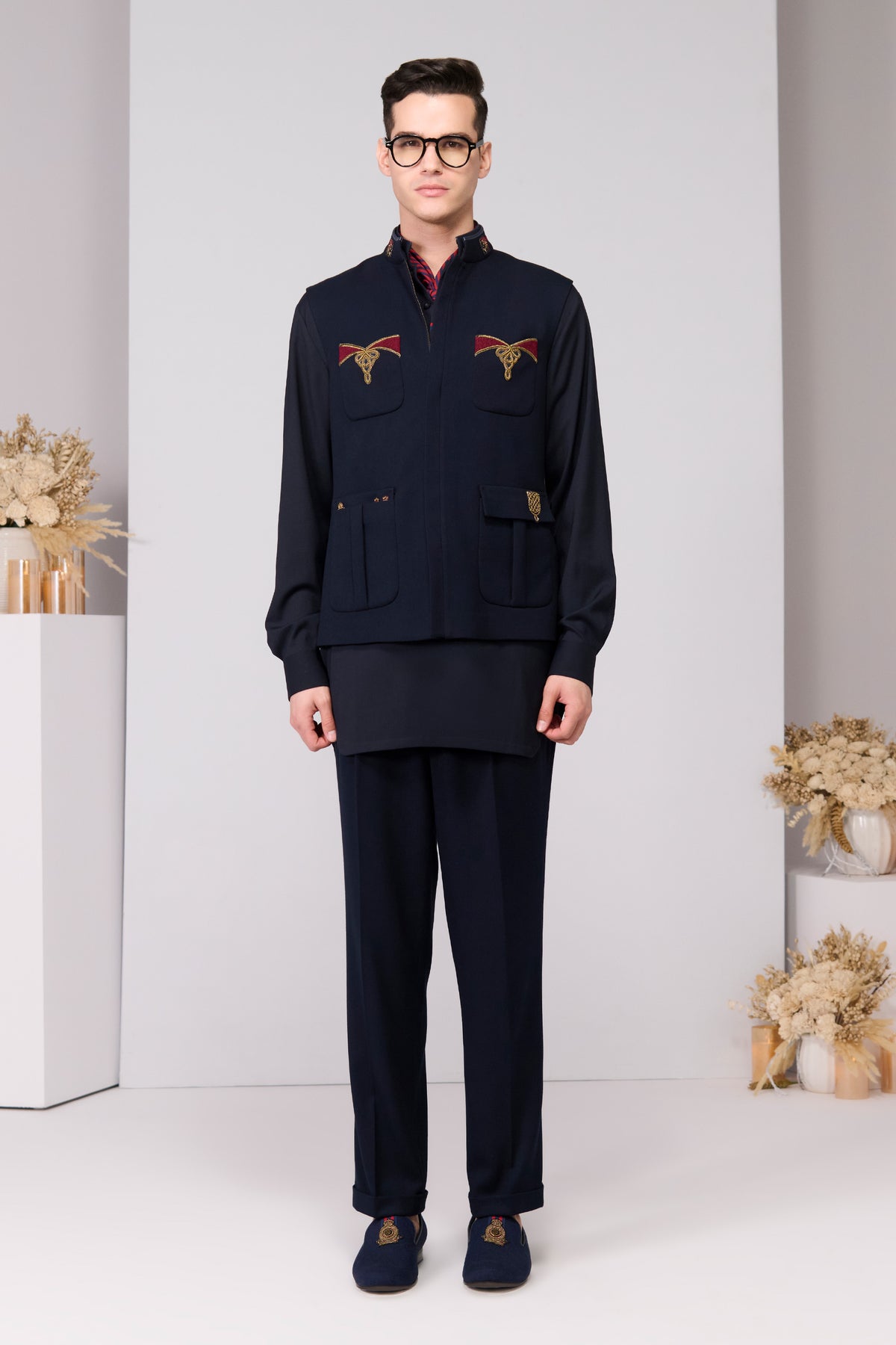 Crimson Crest Waistcoat