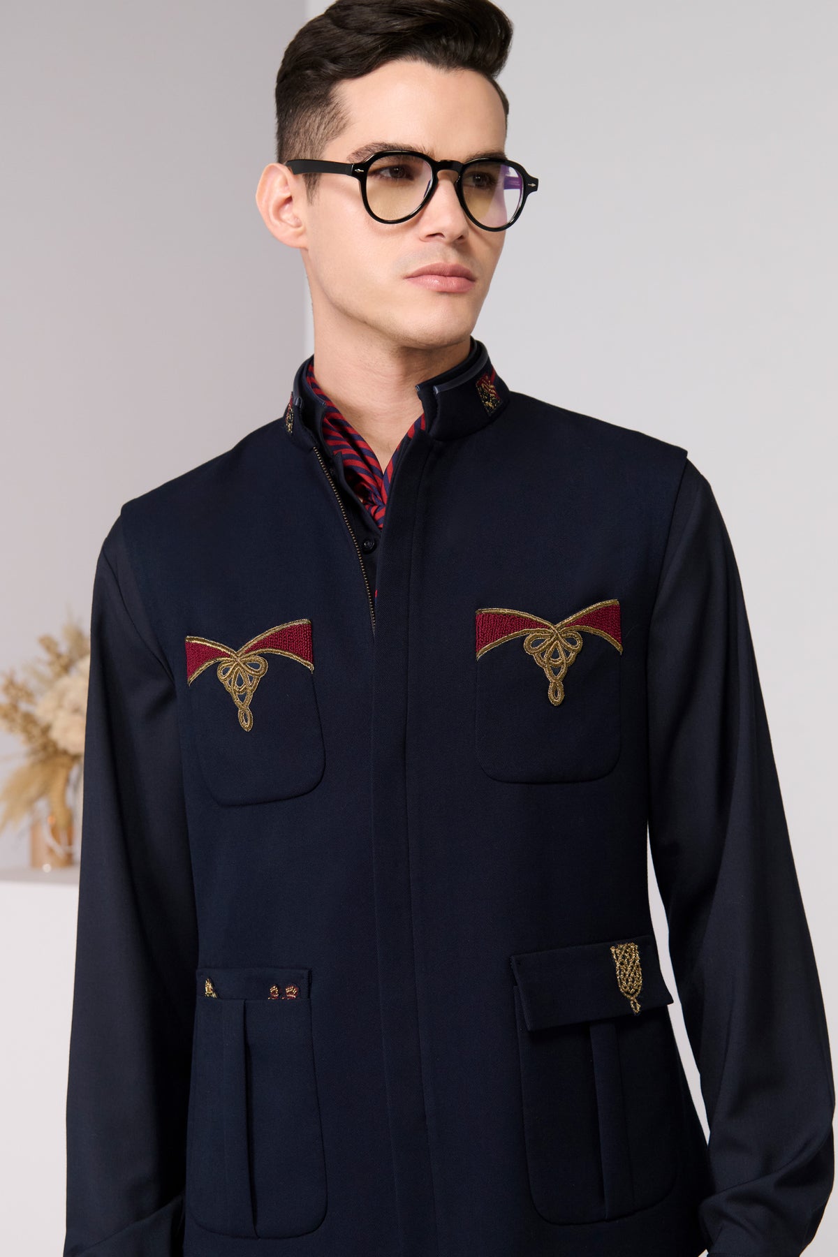 Crimson Crest Waistcoat