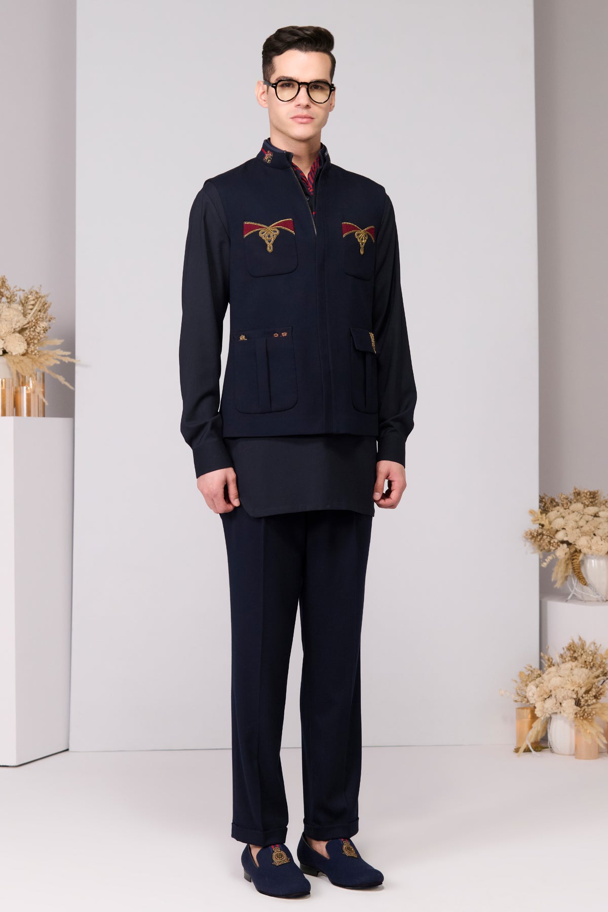 Crimson Crest Waistcoat