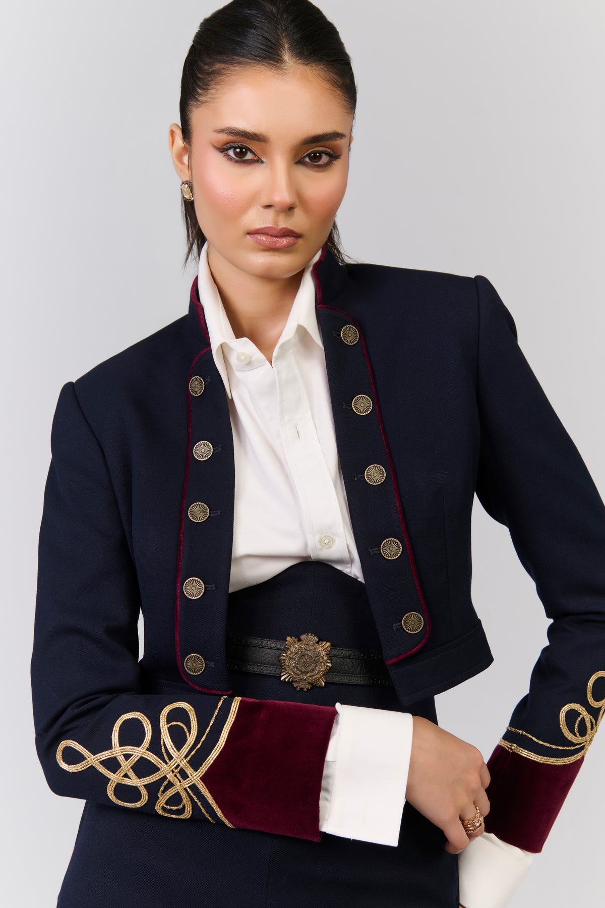 Celtic Knot Crop jacket