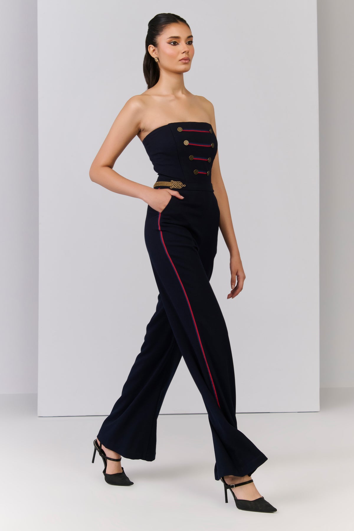 Navy Jumpsuit