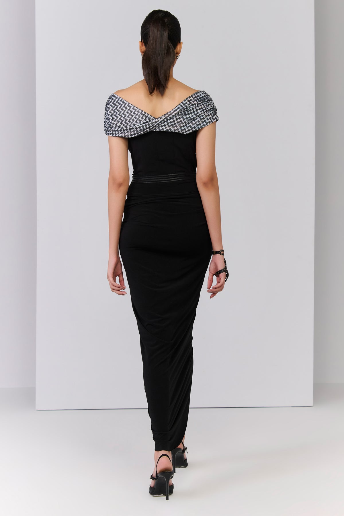 Black Asymmetrical Skirt