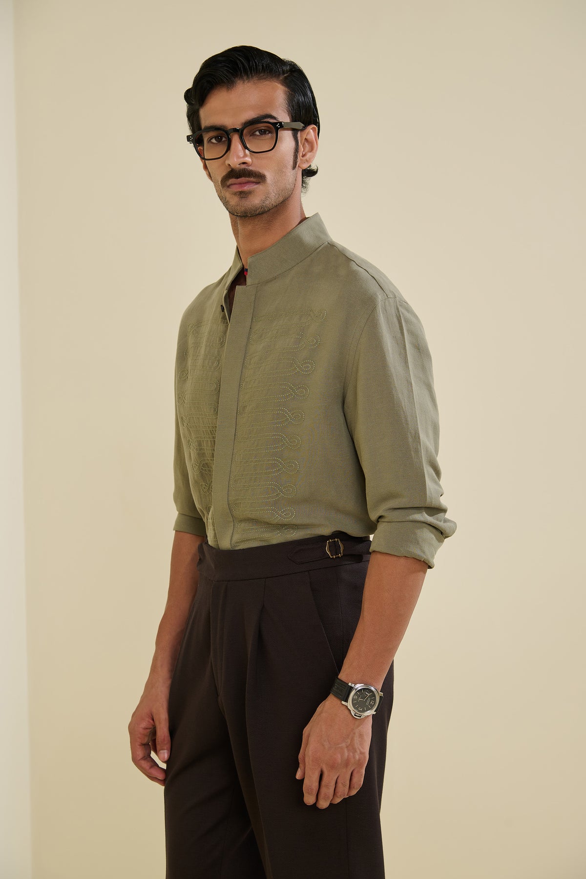 Sage Linen Shirt