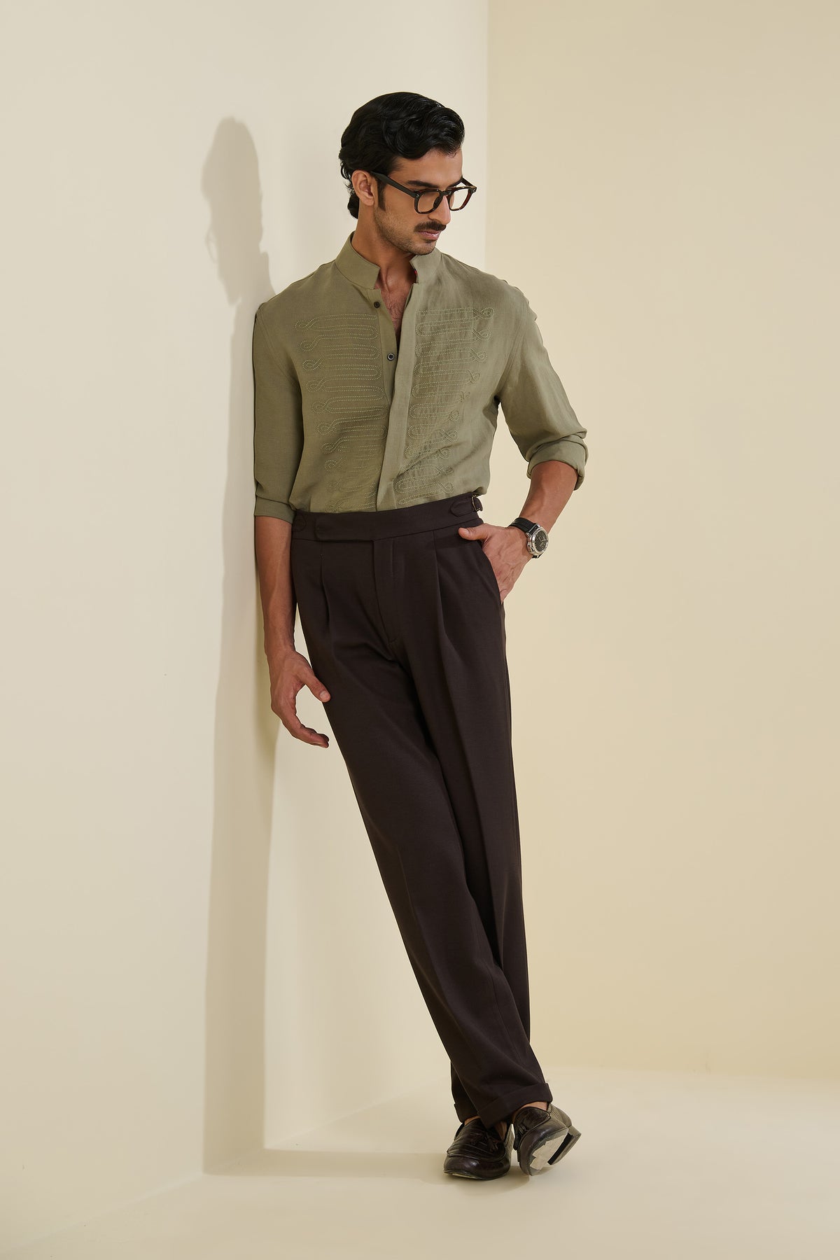 Sage Linen Shirt