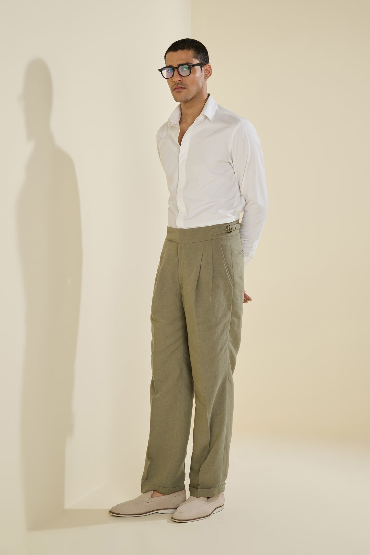 Sage Linen Trousers