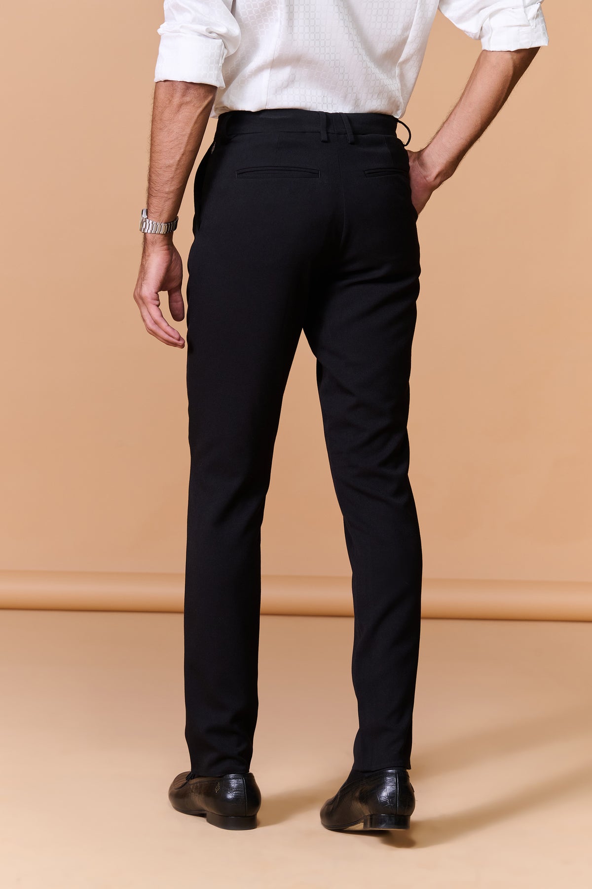 Black Classic Trousers