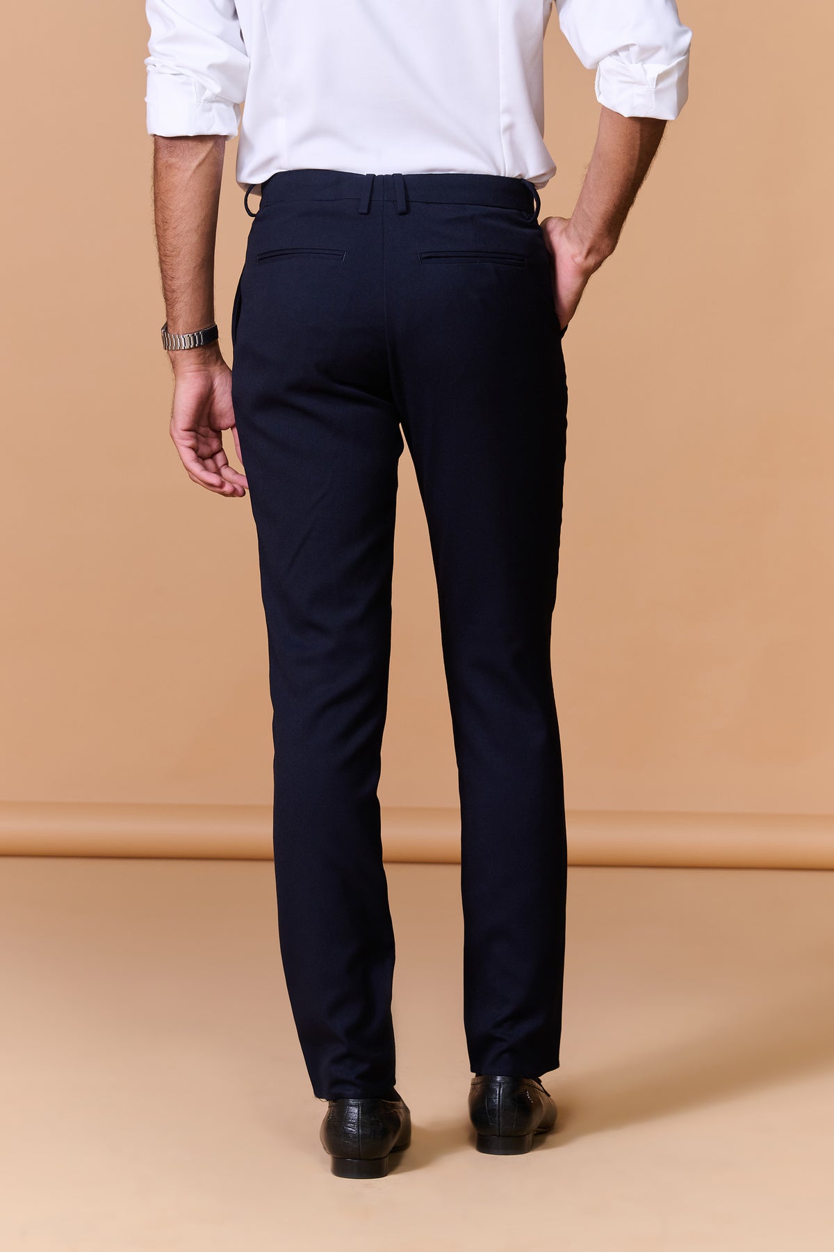 Navy Classic Trousers