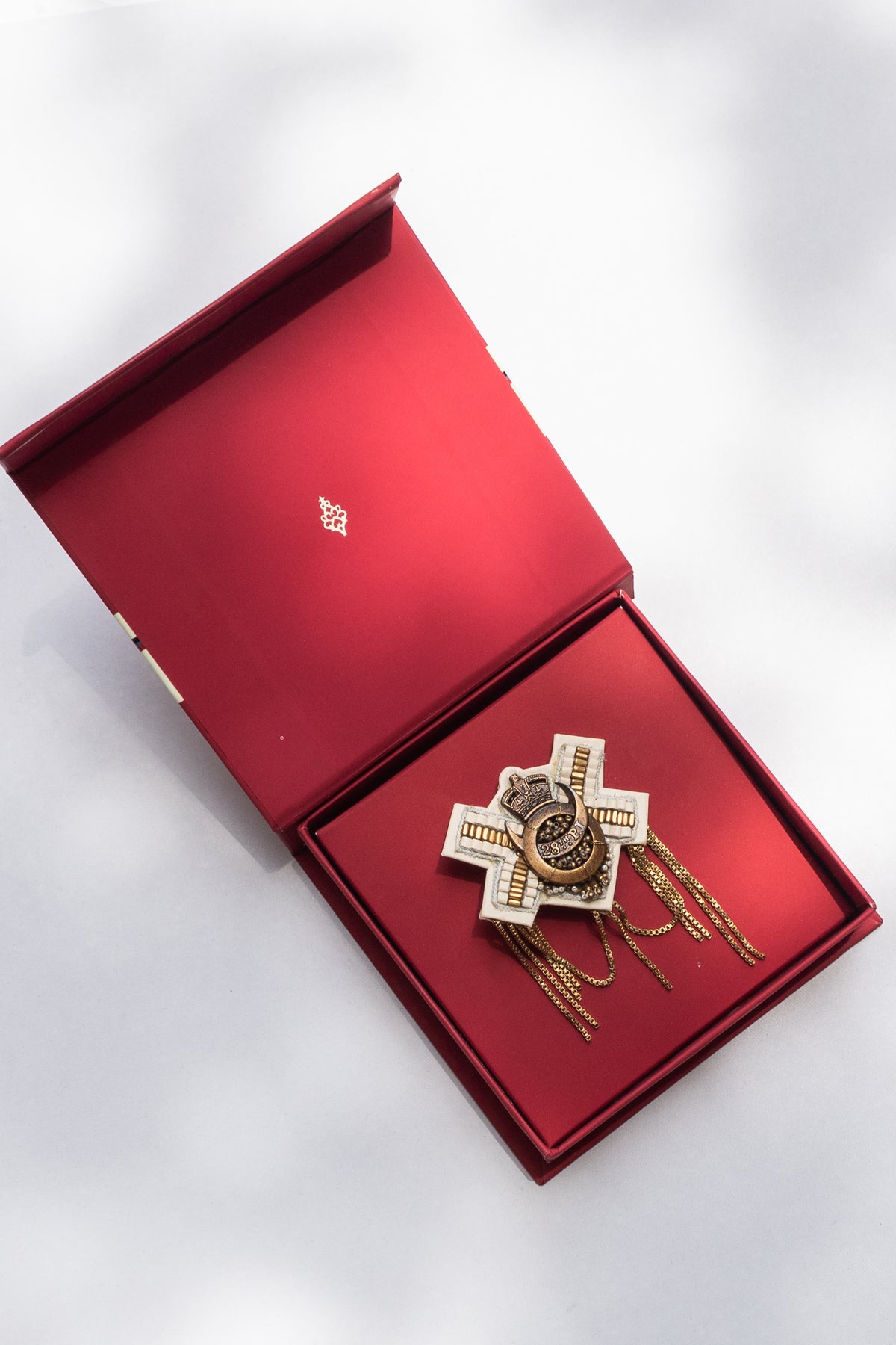 Criss Cross Brooch