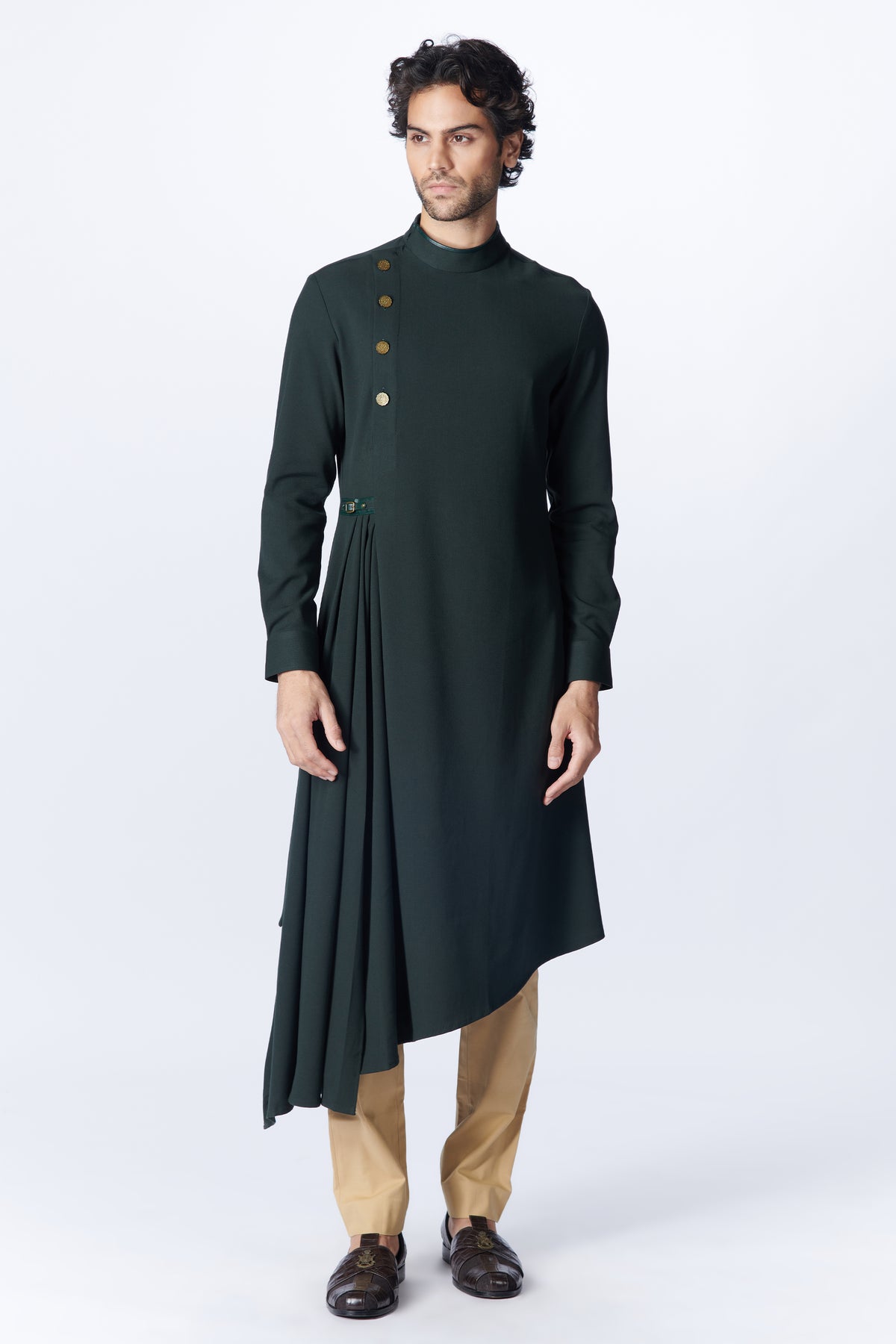 Minimalistic Asymmetric Kurta