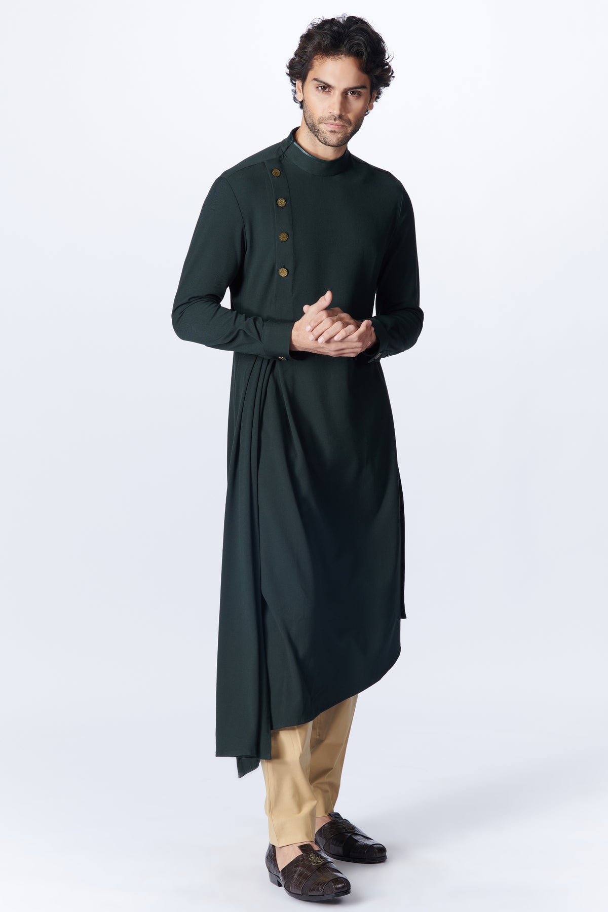 Minimalistic Asymmetric Kurta