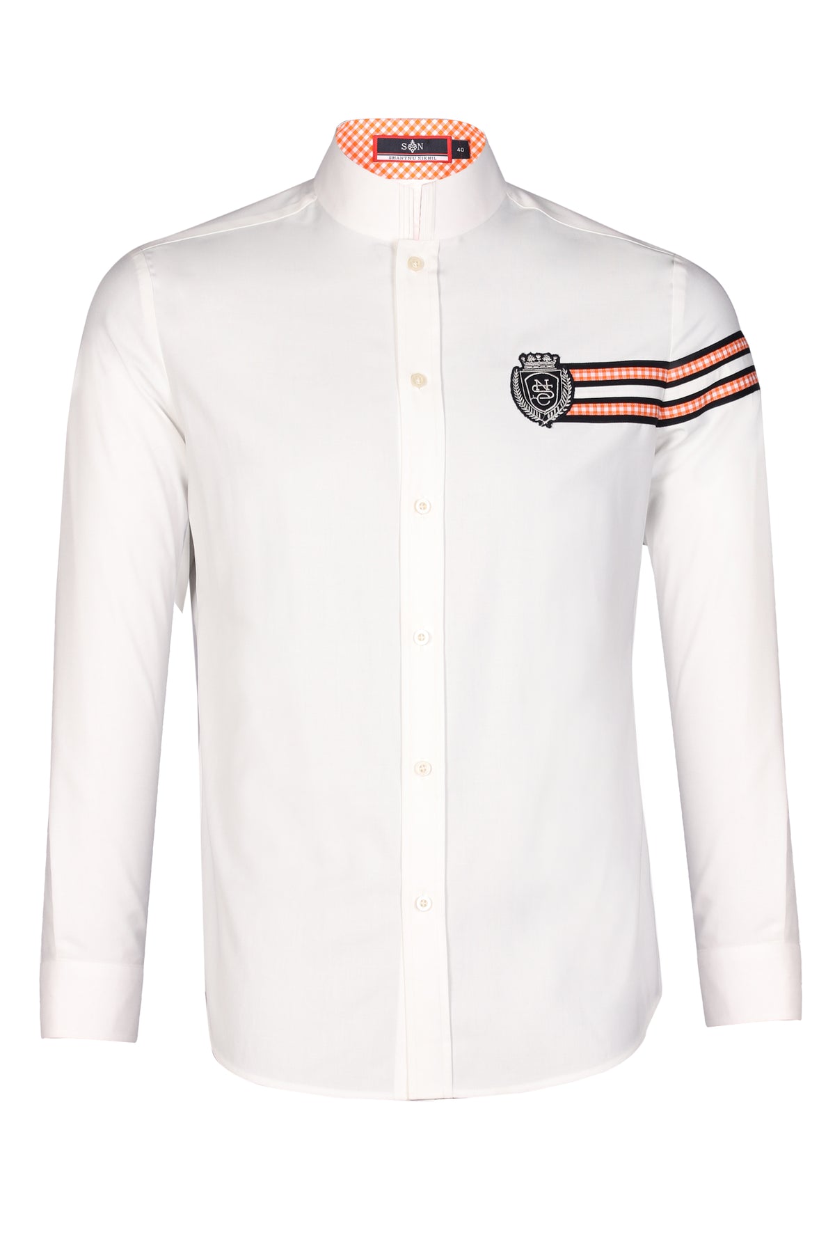 SNCC Band Collar Shirt