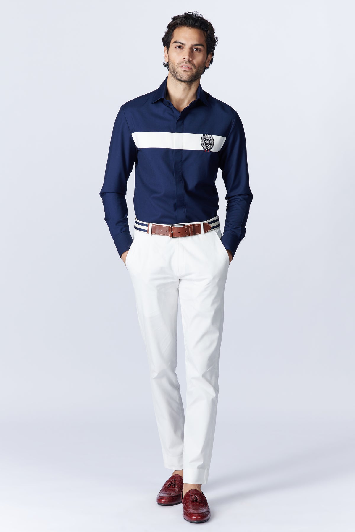 SNCC Navy Shirt with Engraved Panel