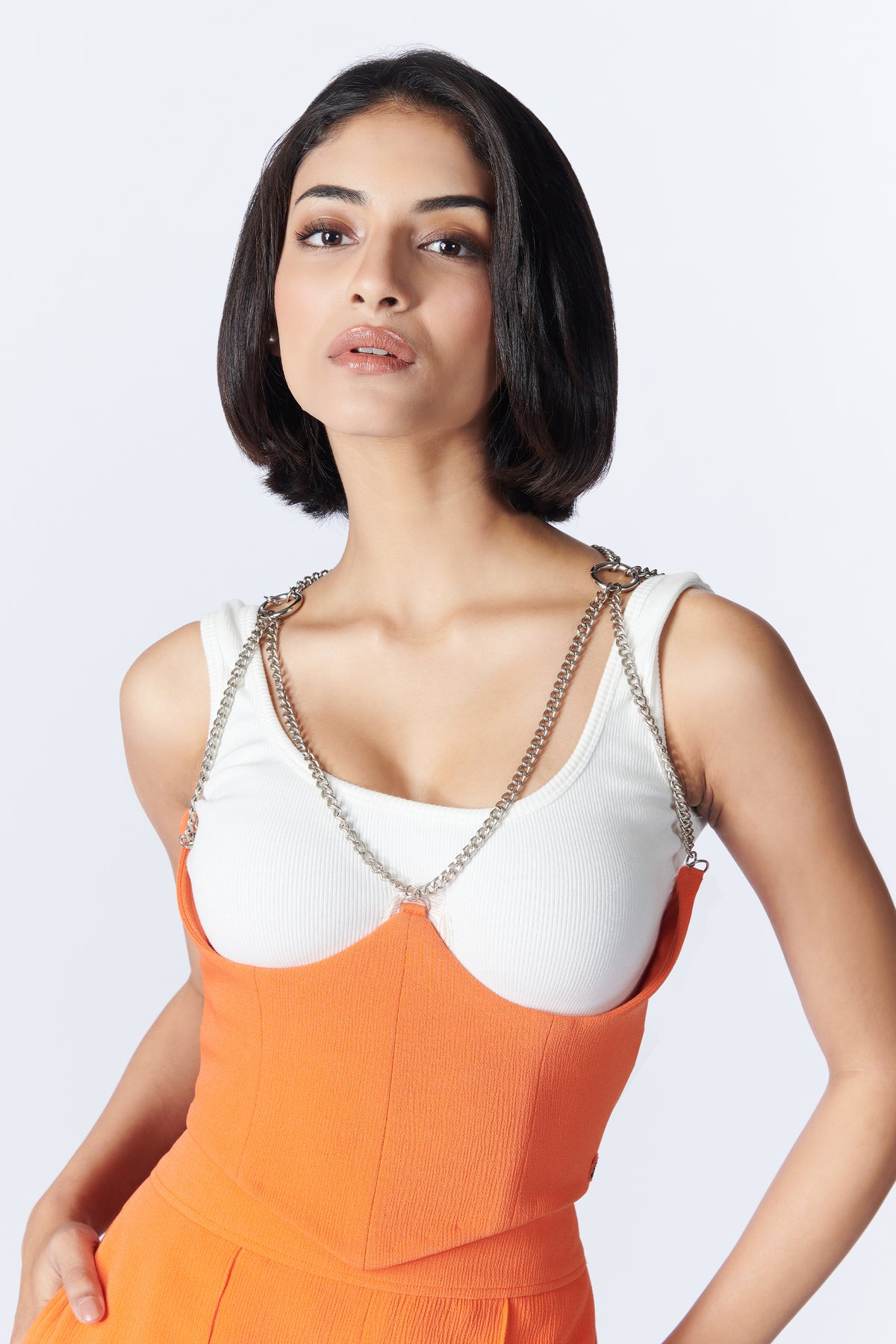 SNCC Orange Under-Bust Corset