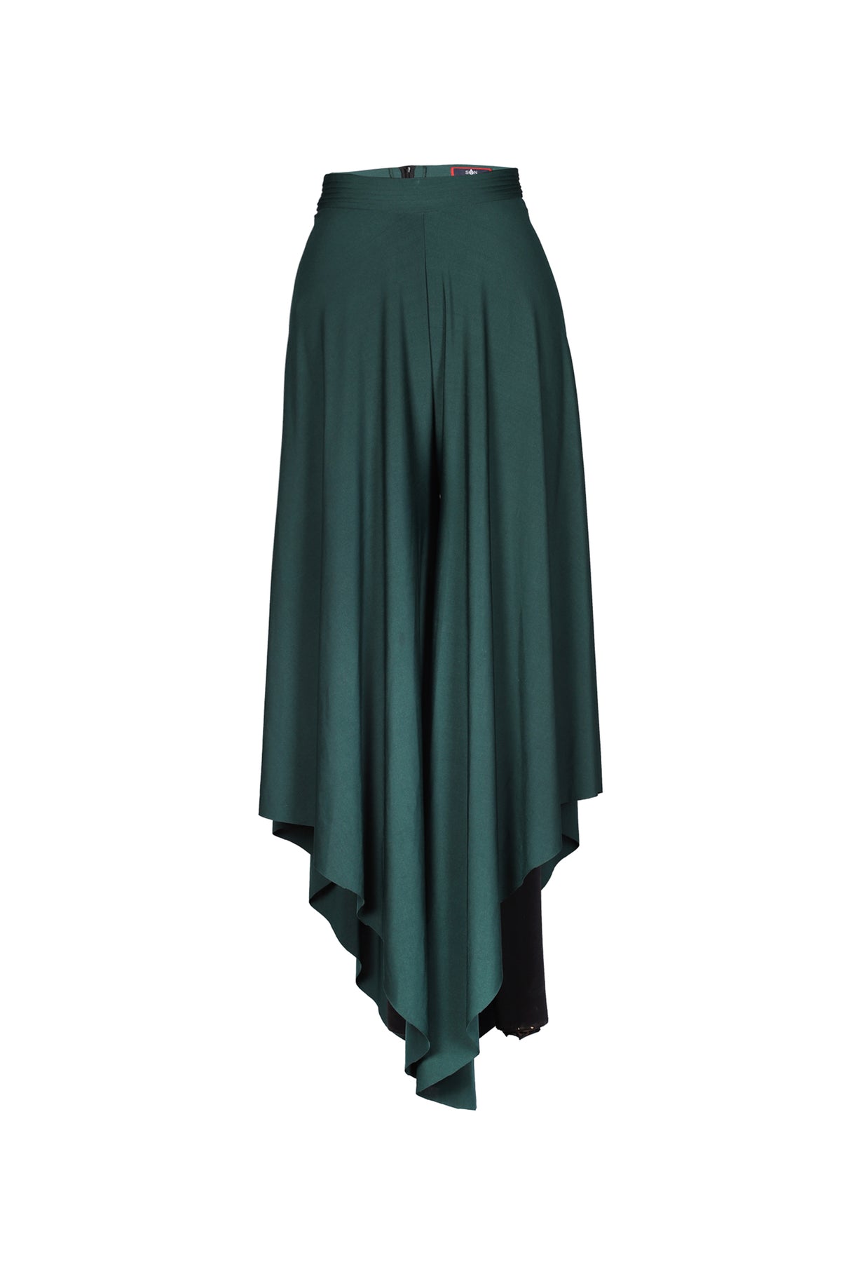 Asymmetrical Flared Trousers