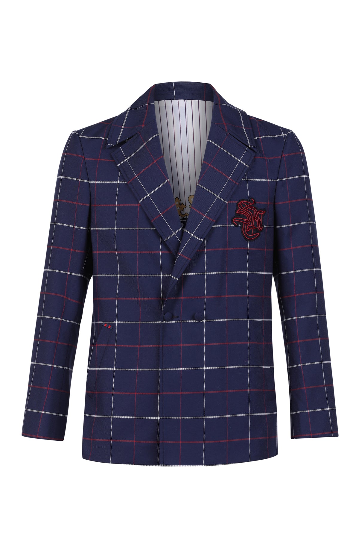 SNCC Double Breasted Check Jacket
