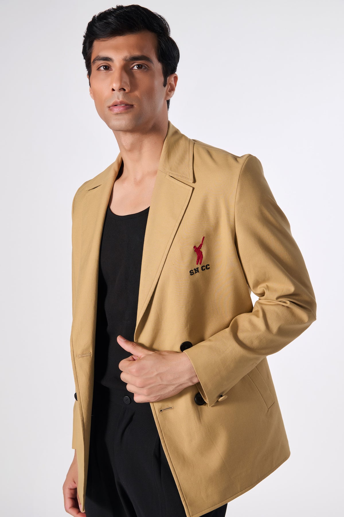 SNCC Double Breasted Beige Jacket