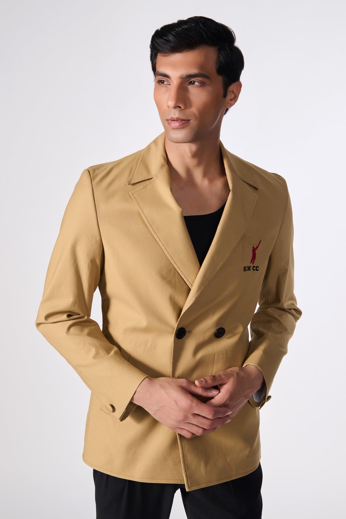 SNCC Double Breasted Beige Jacket