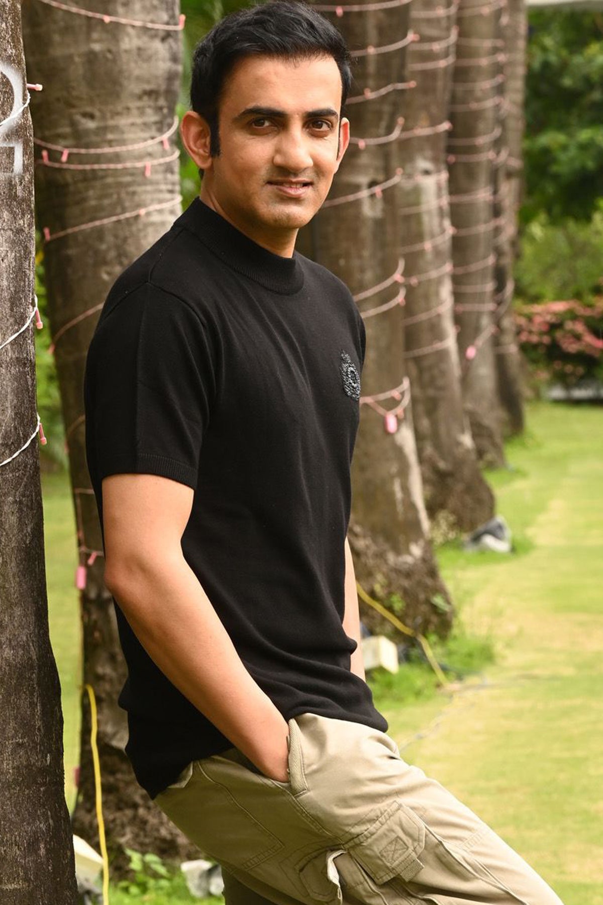 Black Knit T-shirt
