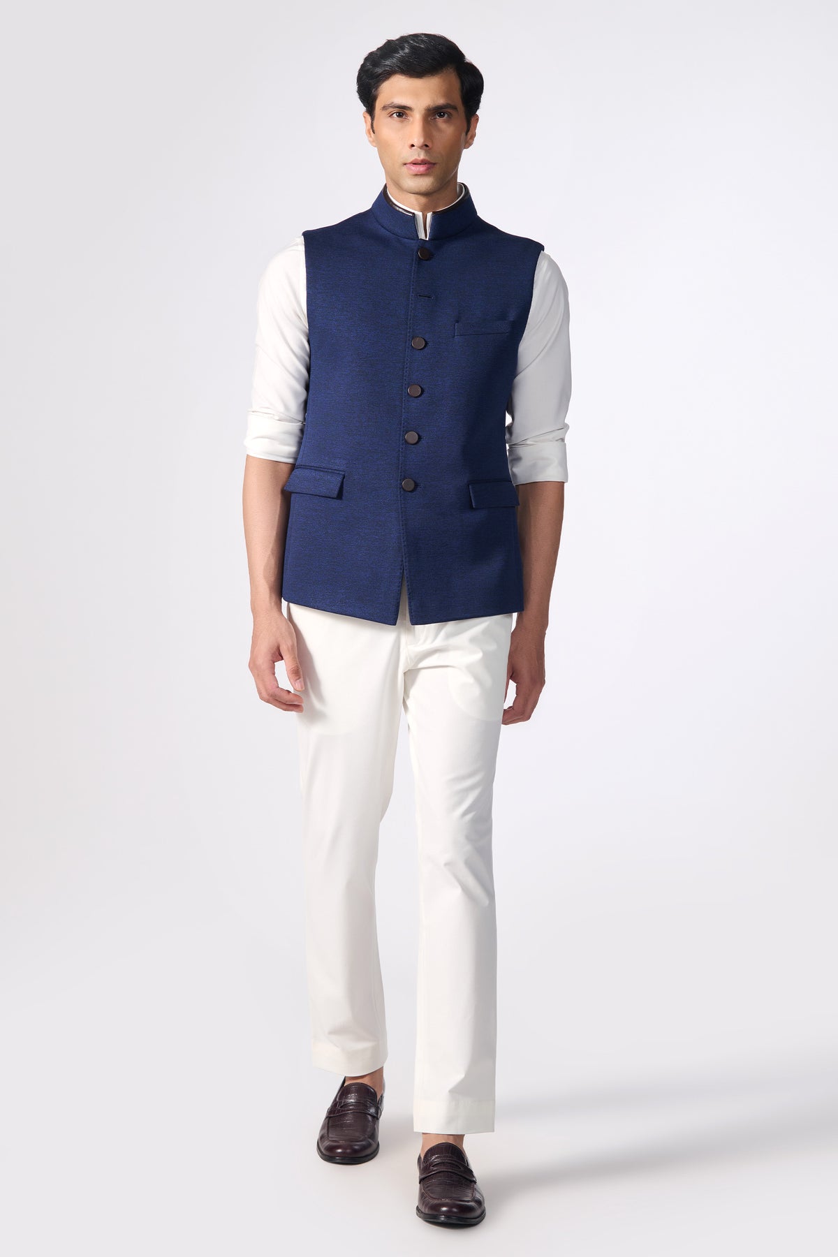 Navy Waistcoat