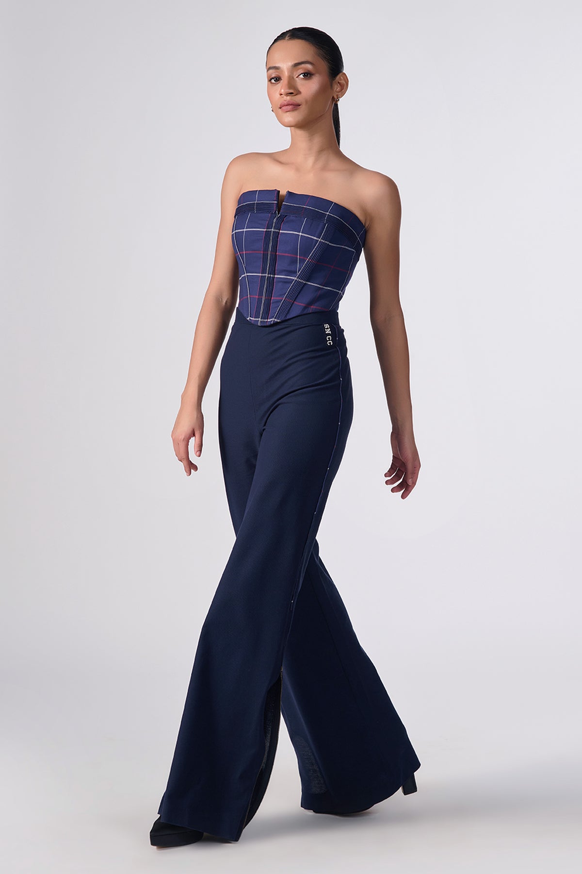 SNCC Plaid Corset