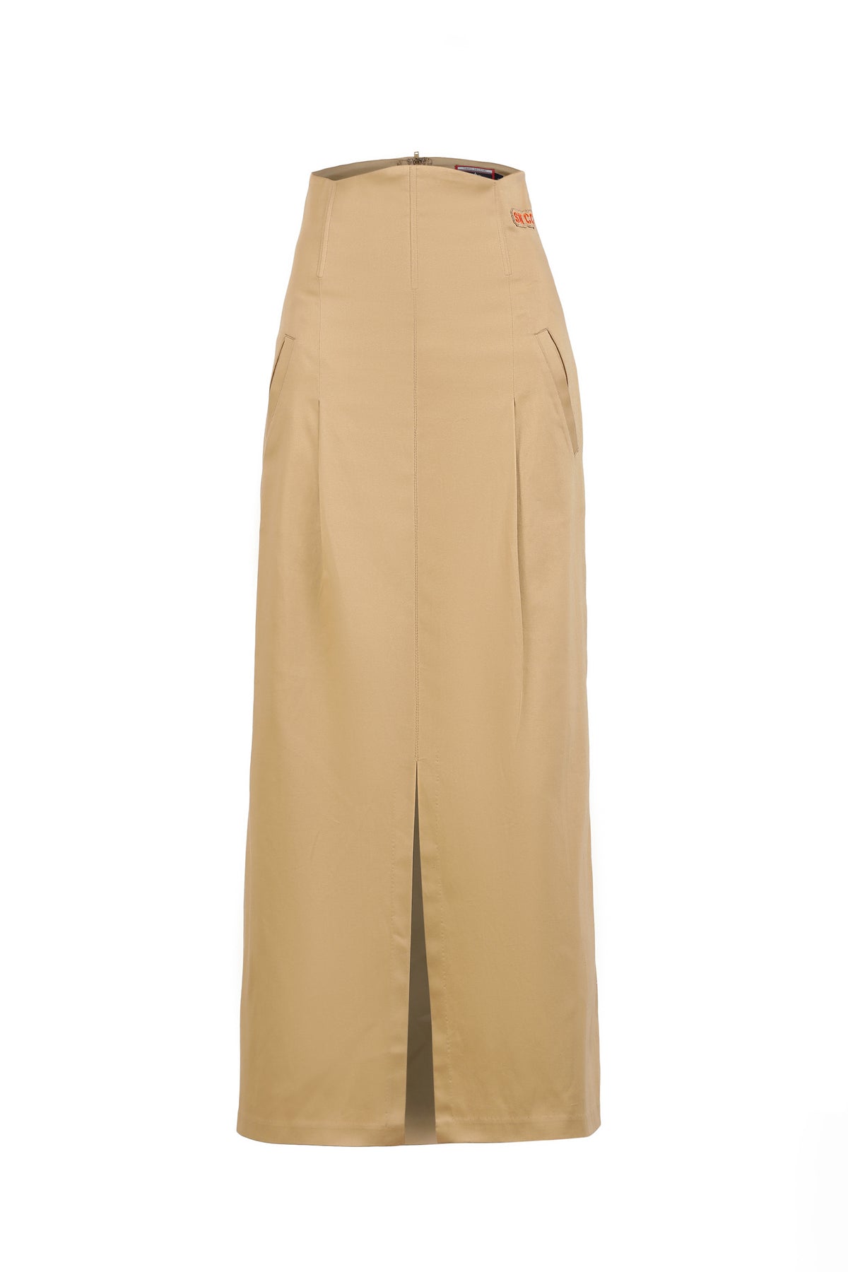 SNCC Beige Corseted Skirt