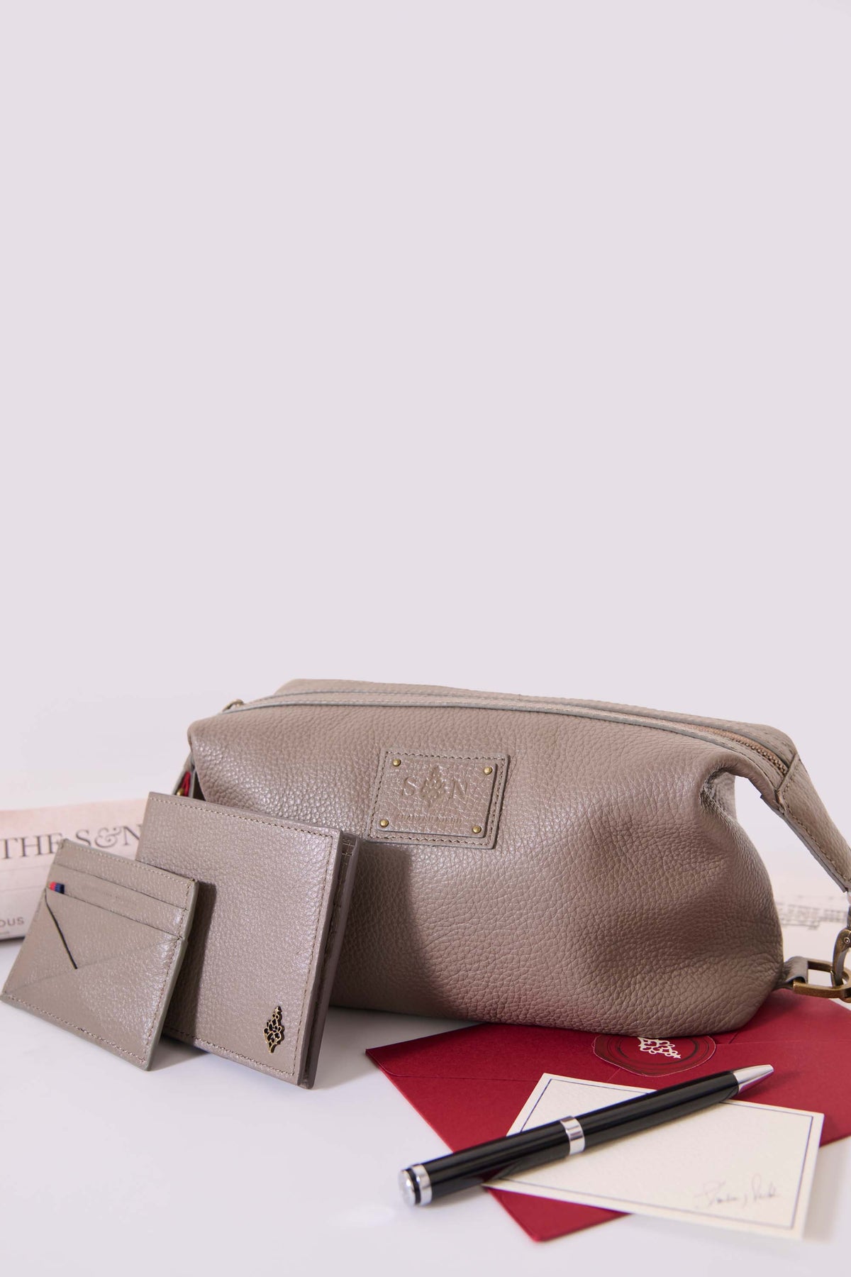 S&N Grey Vanity Pouch