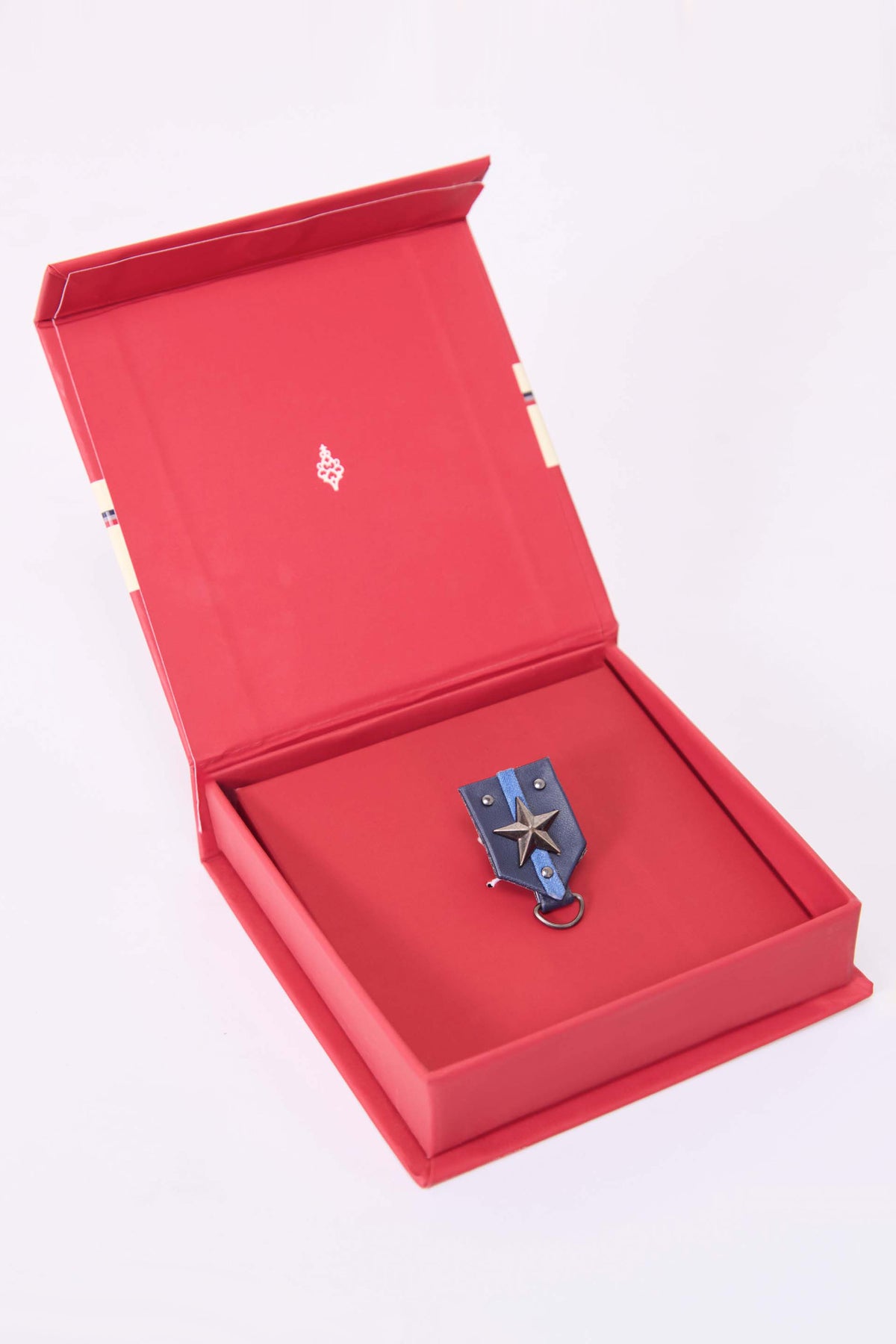 Light Blue Star Brooch